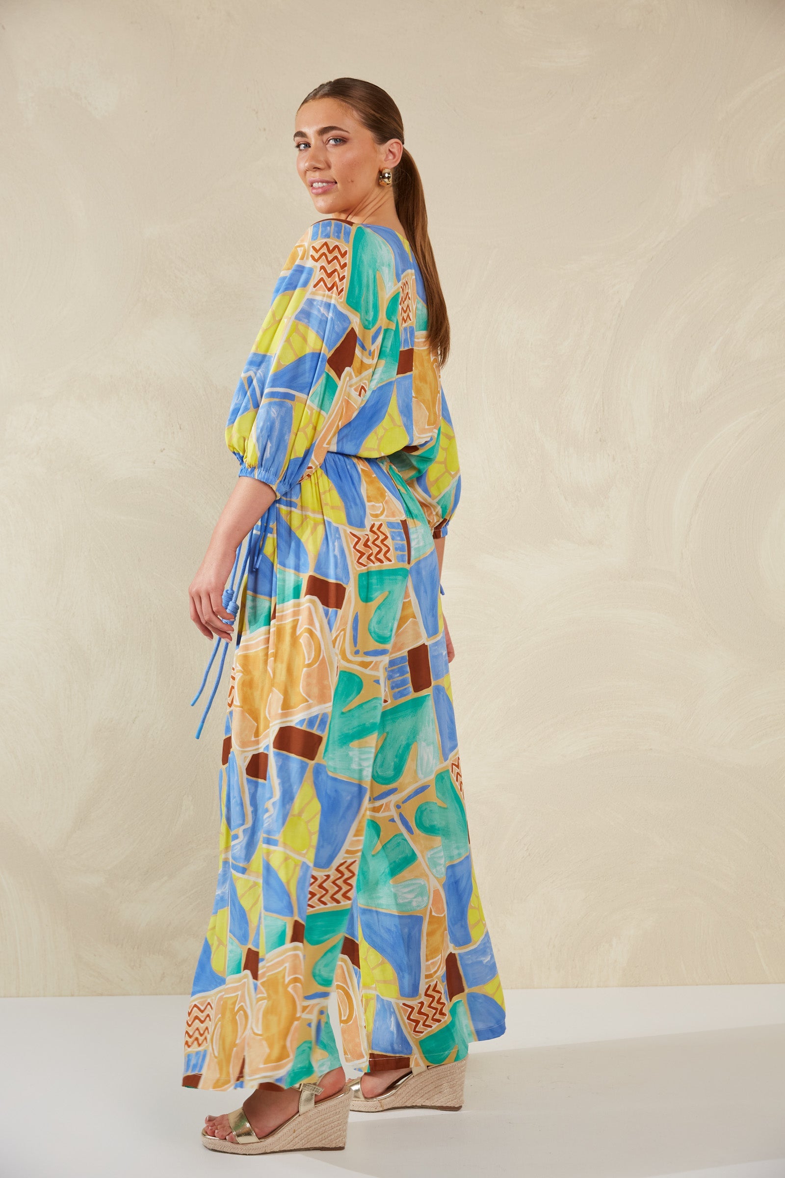 Palermo Drawstring Top - Solare - The Haven Co