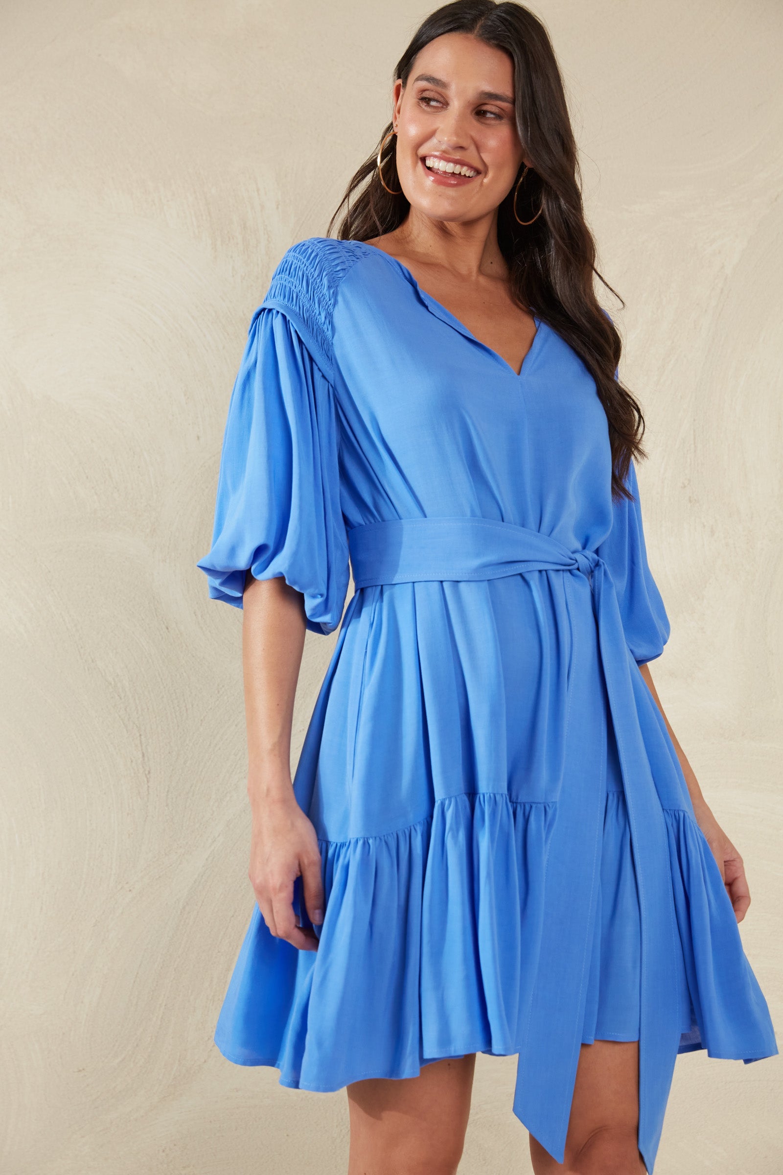 Palermo Mini Dress - Coast - The Haven Co