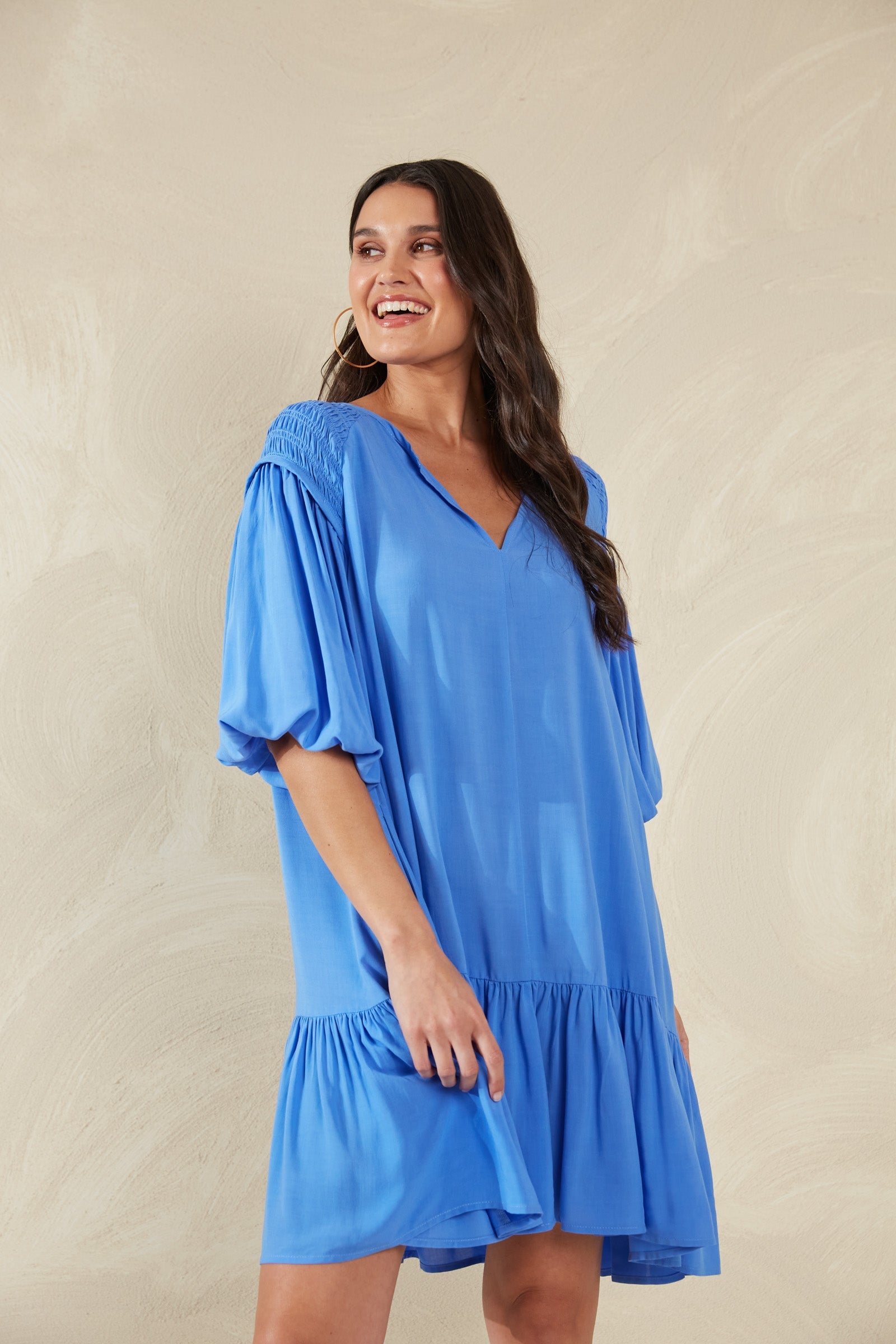 Palermo Mini Dress - Coast - The Haven Co