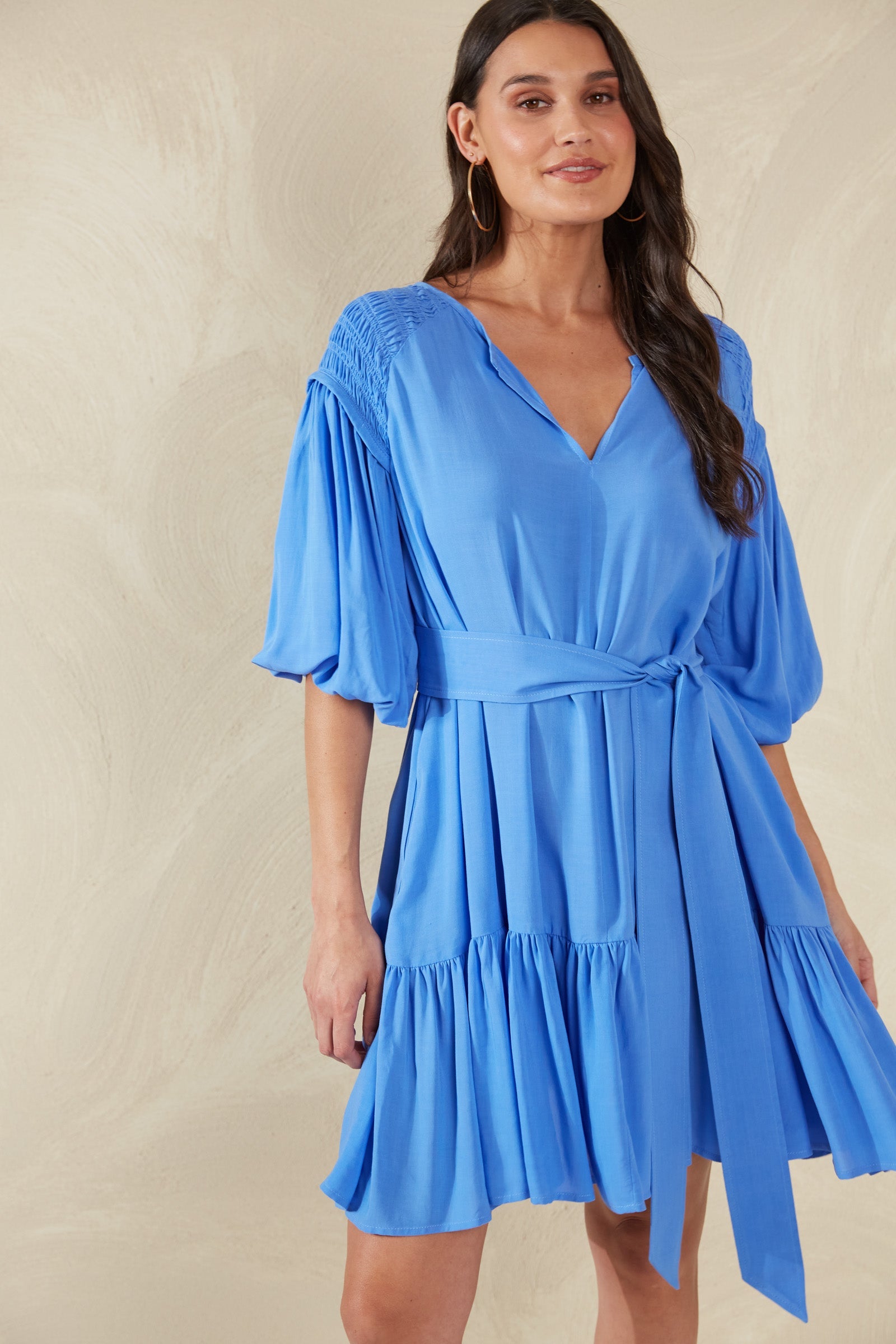Palermo Mini Dress - Coast - The Haven Co