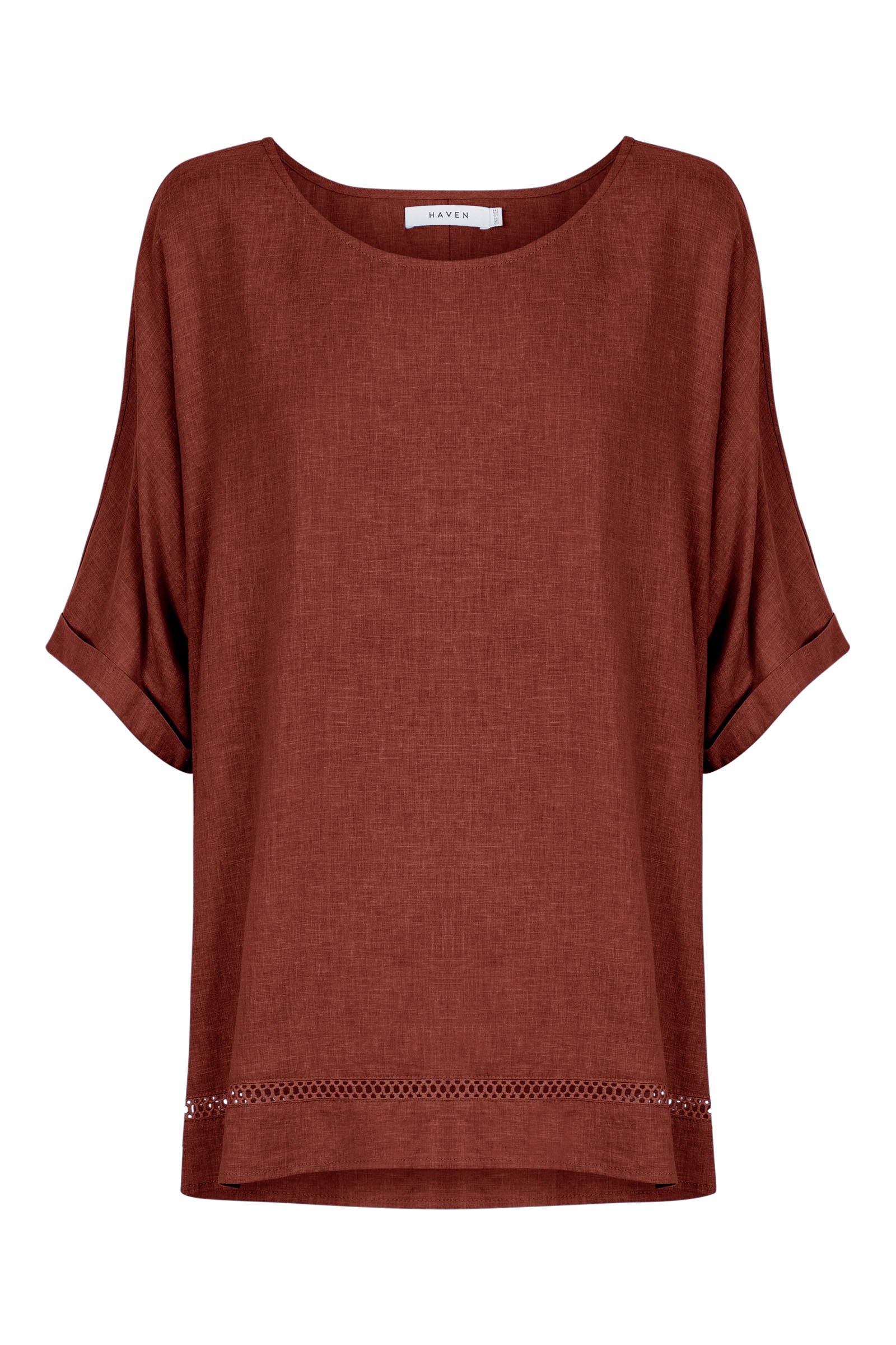 Florence Relaxed Top - Espresso - The Haven Co
