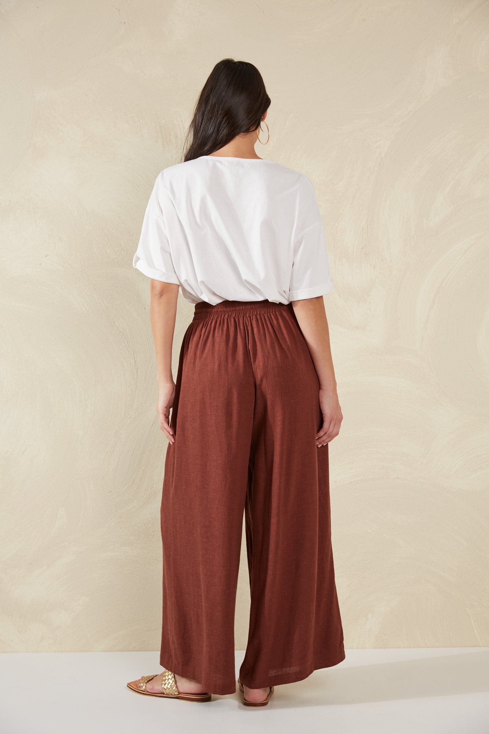 Florence Pant - Espresso - The Haven Co