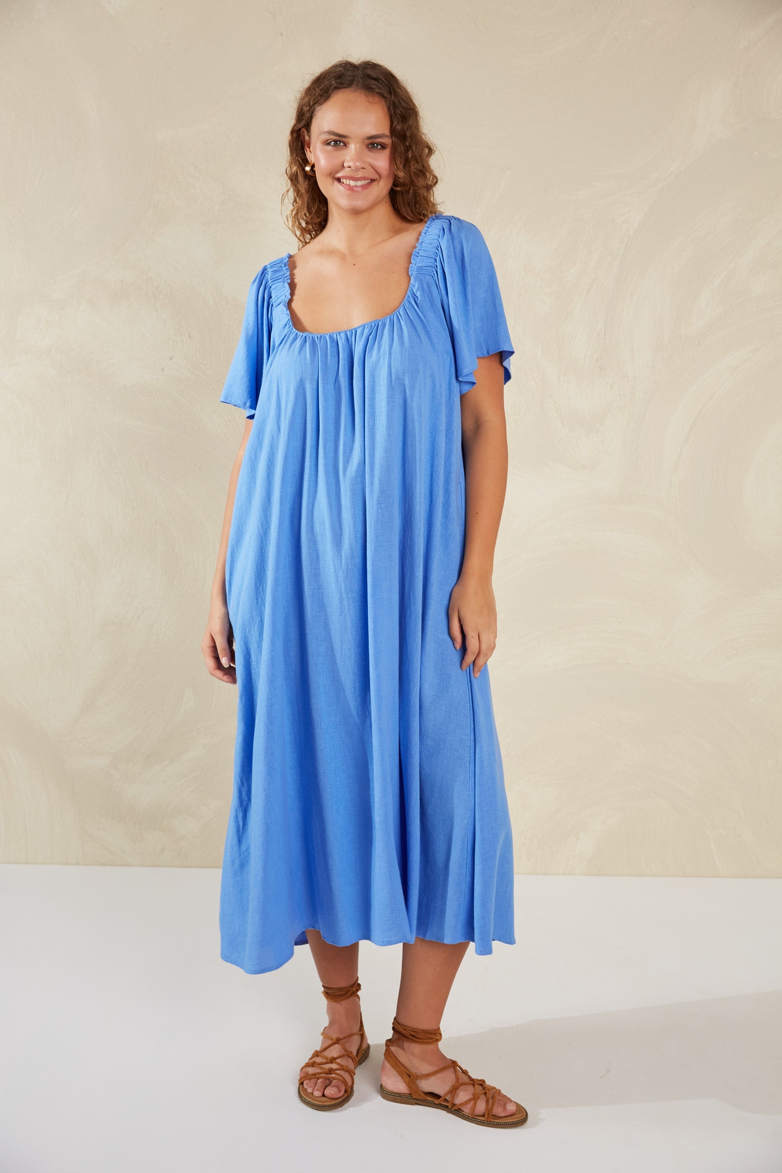 Florence Ruffle Dress - Coast - The Haven Co