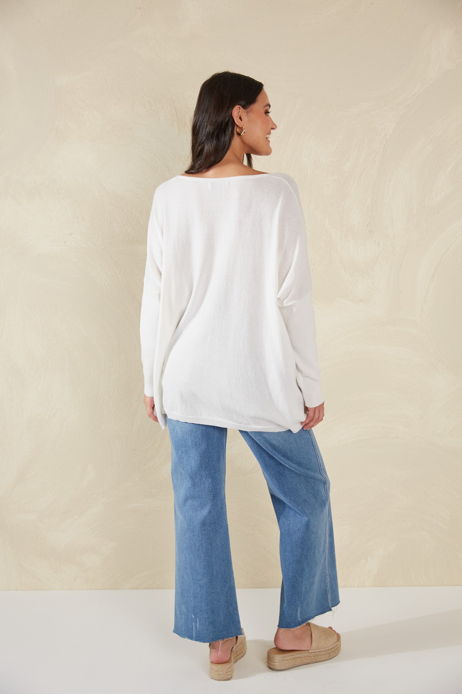 Florence Knit - Bianco - The Haven Co