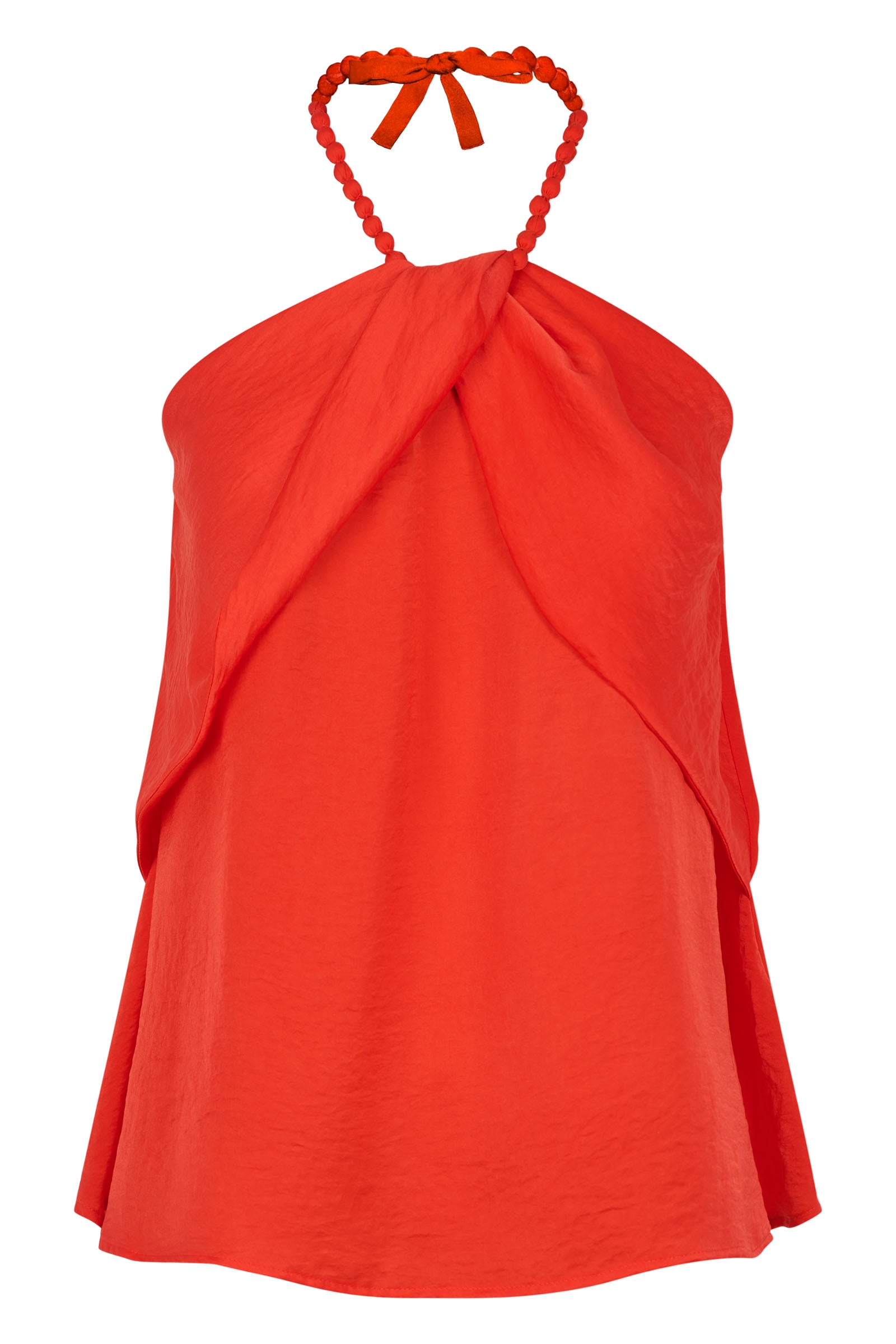 Portofino Halter Top - Aperol - The Haven Co