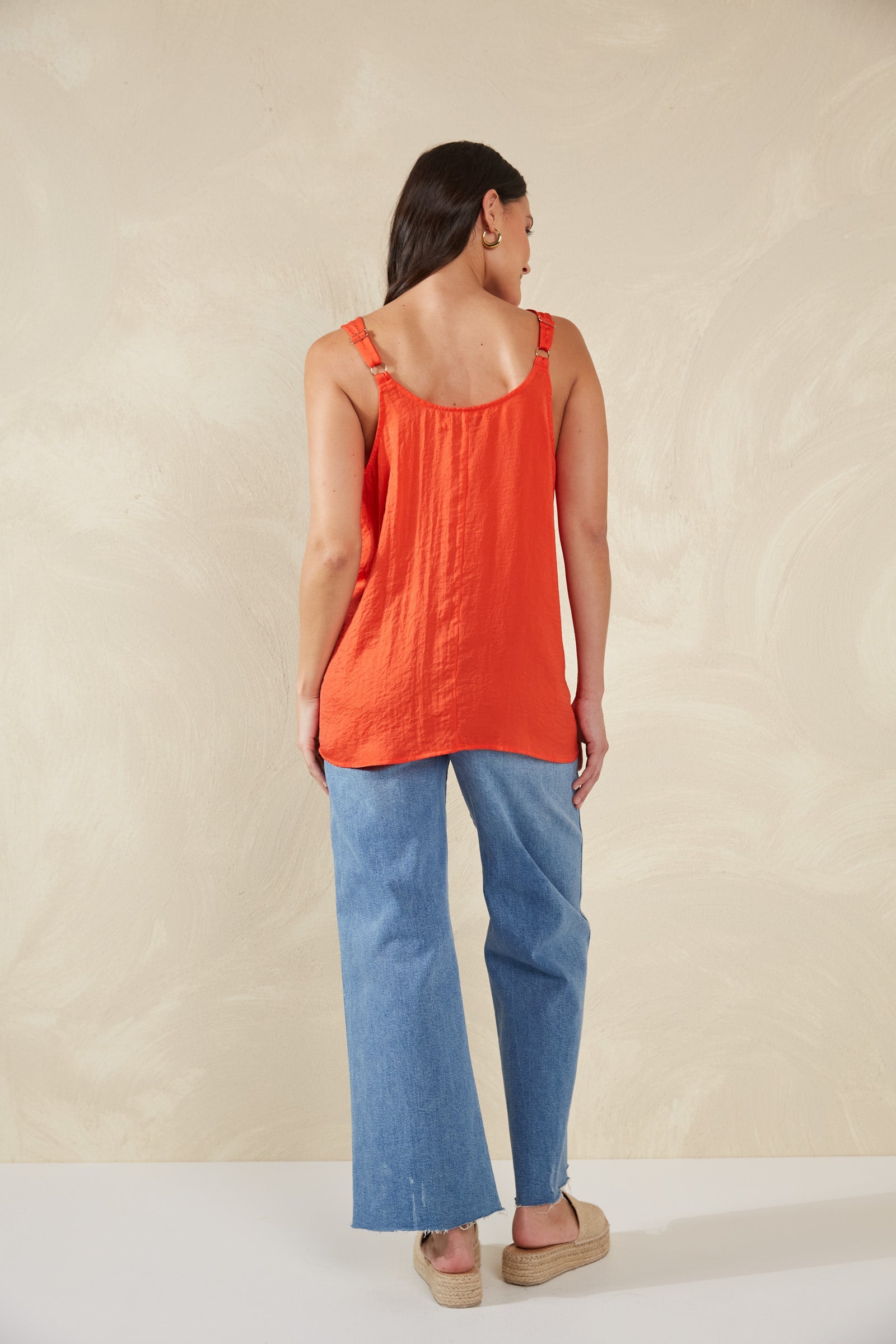Portofino Tank - Aperol - The Haven Co