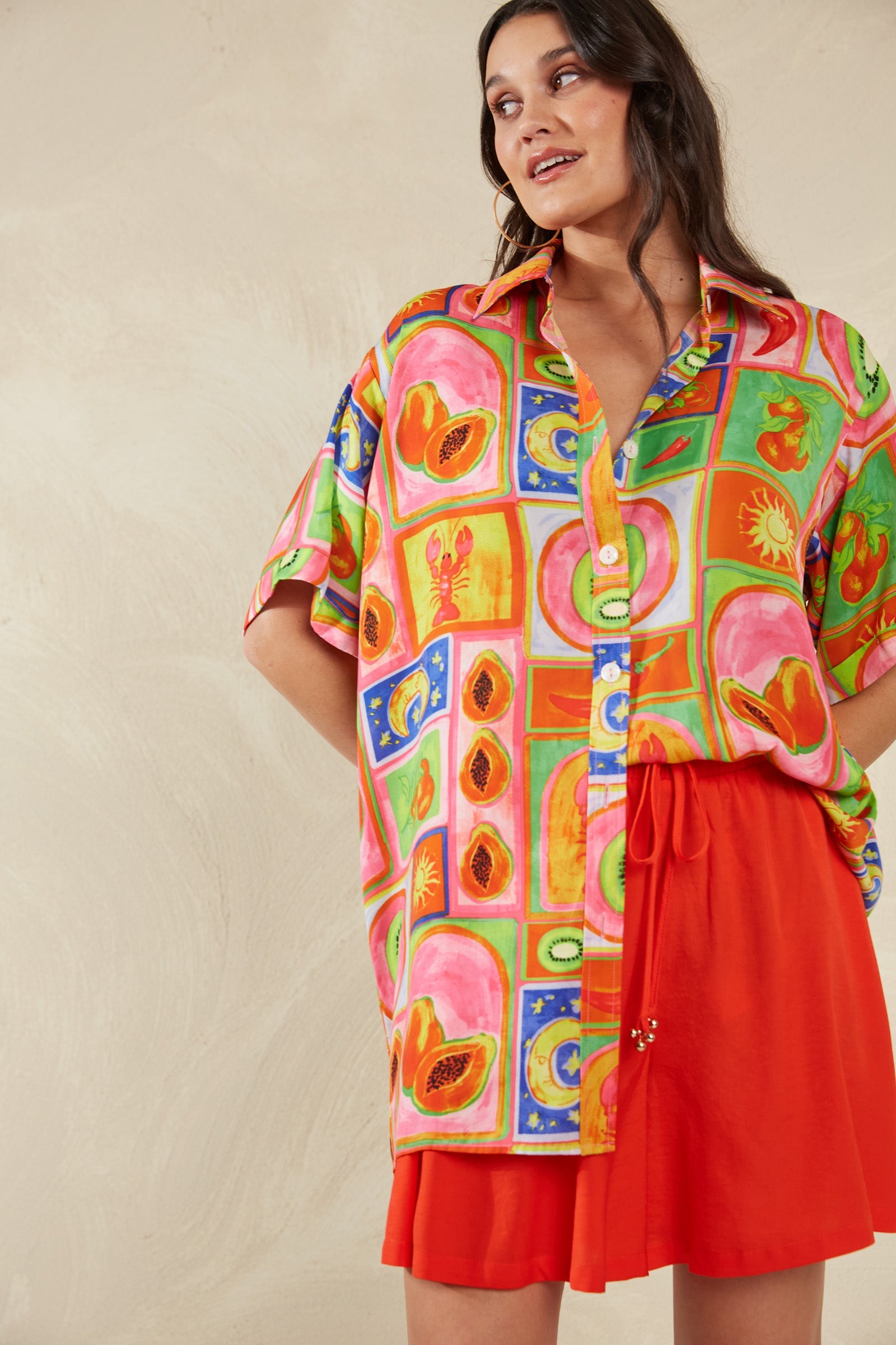 Portofino Shirt - Spritz - The Haven Co