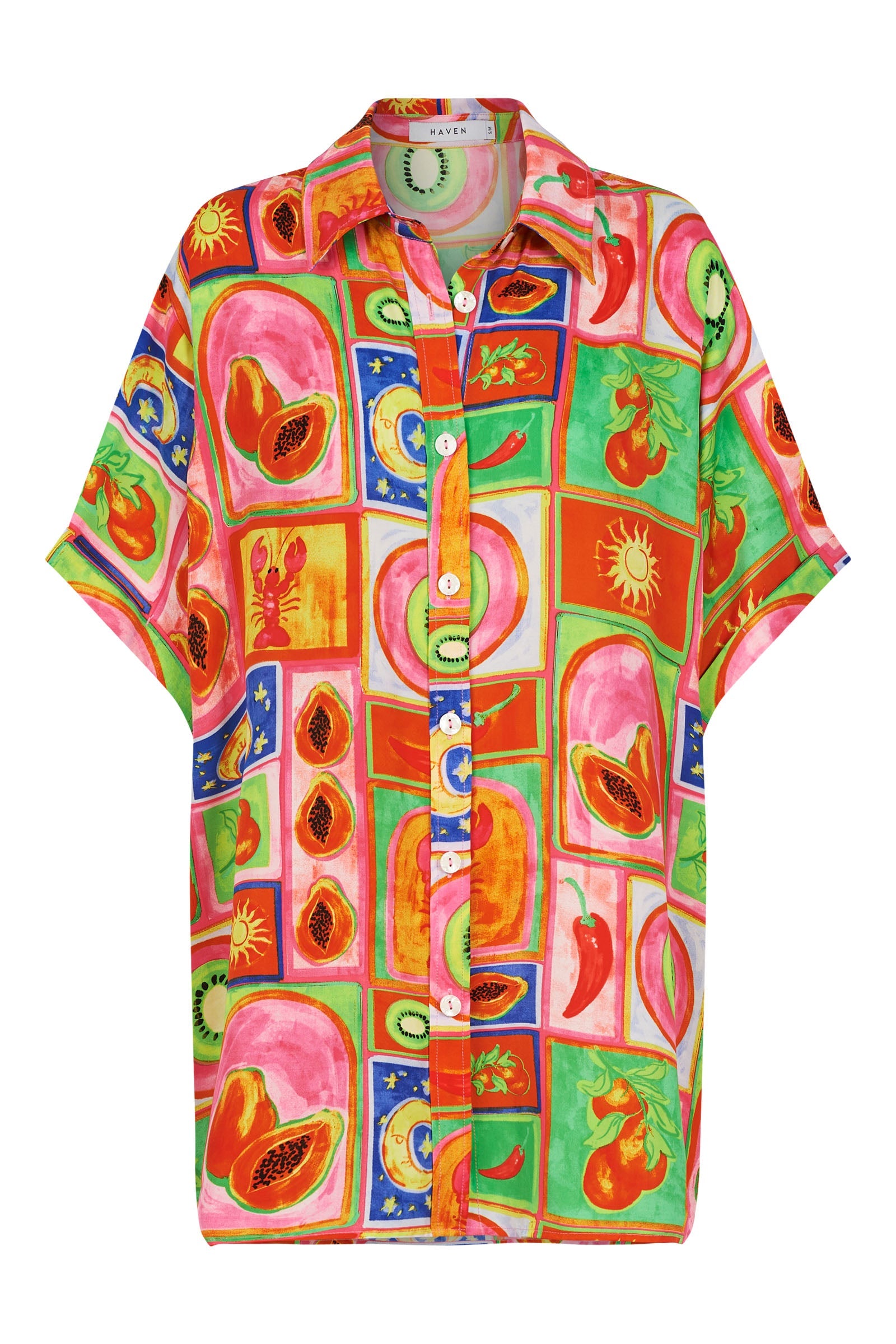 Portofino Shirt - Spritz - The Haven Co