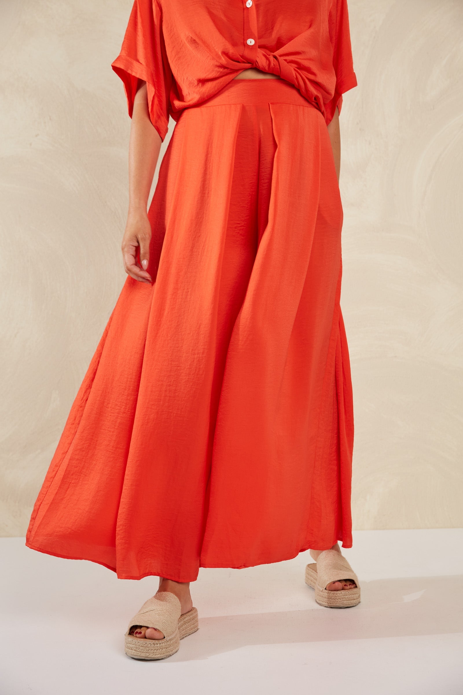 Portofino Pant - Aperol - The Haven Co