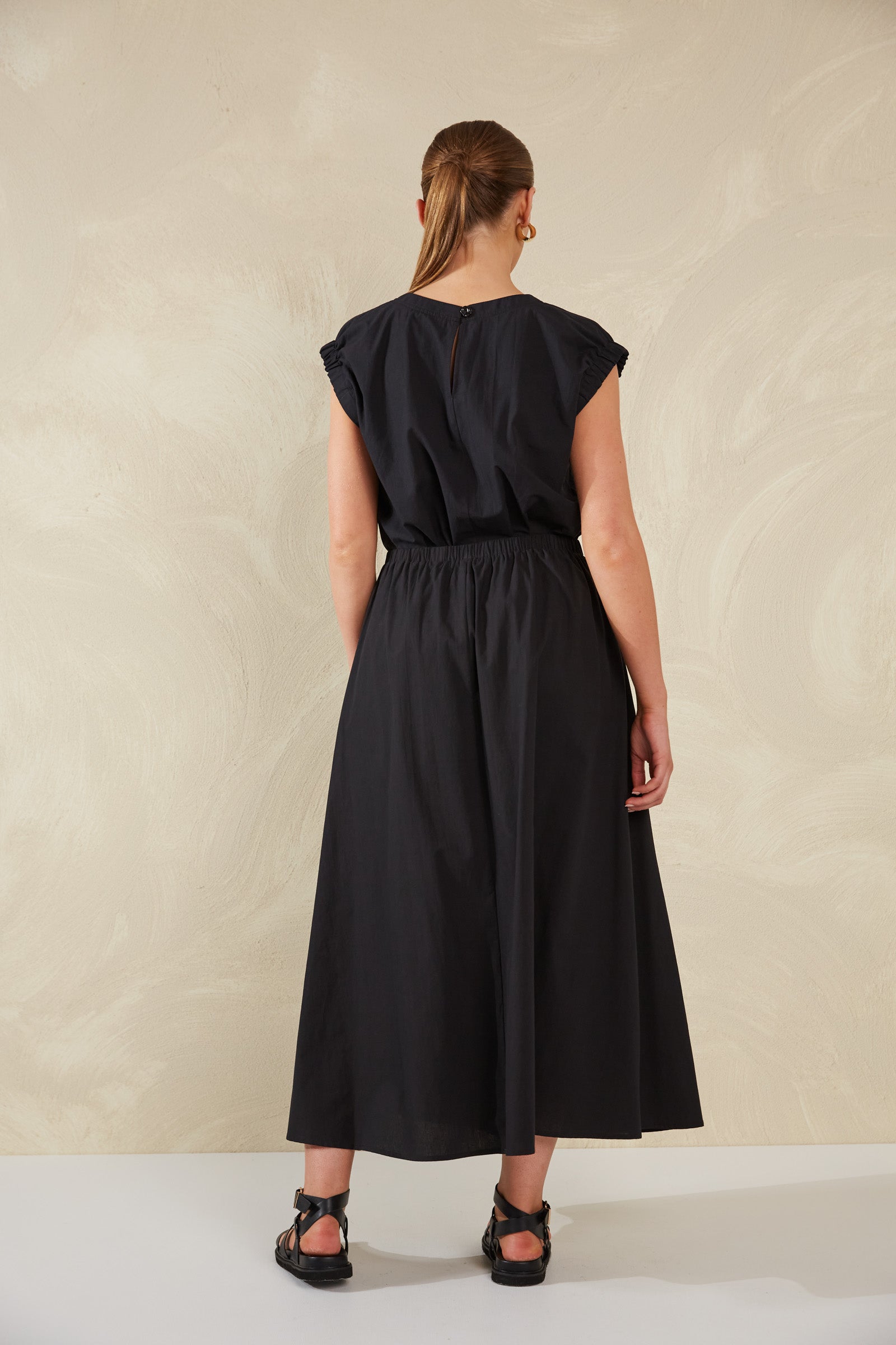Adelfia Maxi Skirt - Domino - The Haven Co