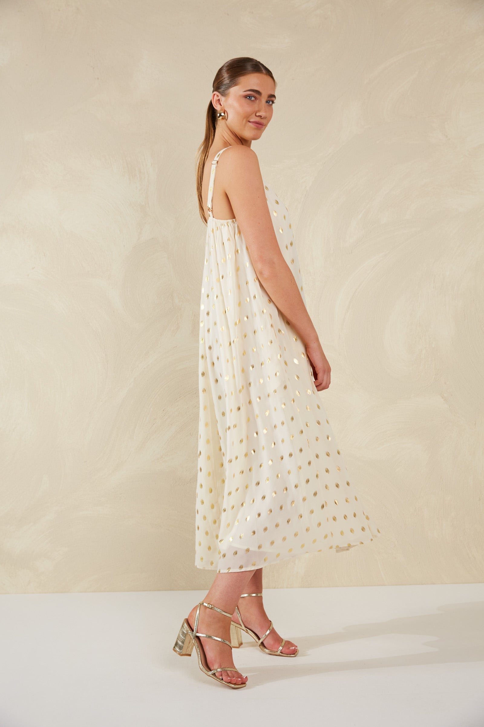 Sanremo Tank Dress - Cannoli - The Haven Co