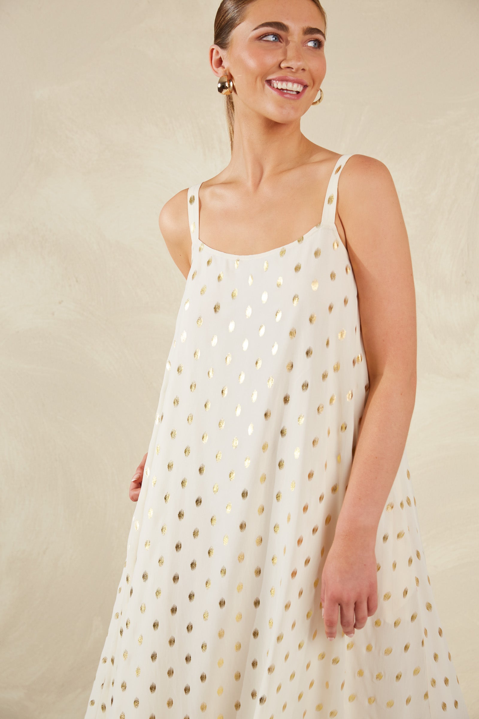 Sanremo Tank Dress - Cannoli - The Haven Co