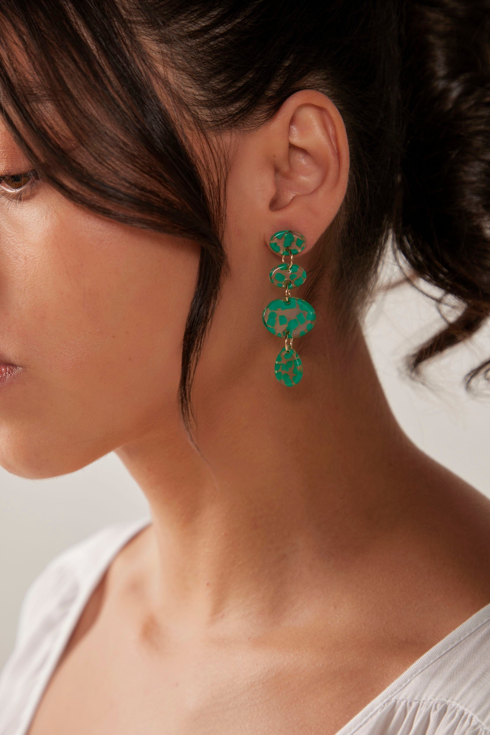 Isola Earring - Verde