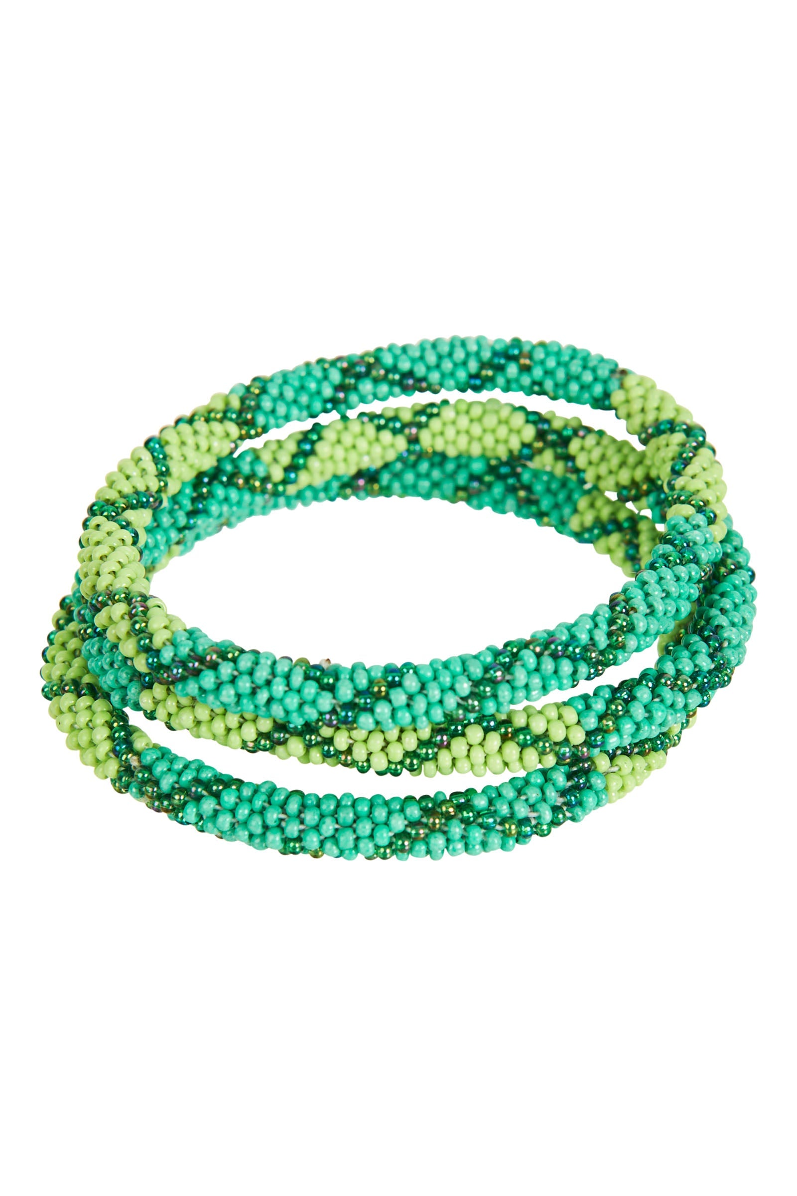 Bari Bracelet Set - Verde - The Haven Co