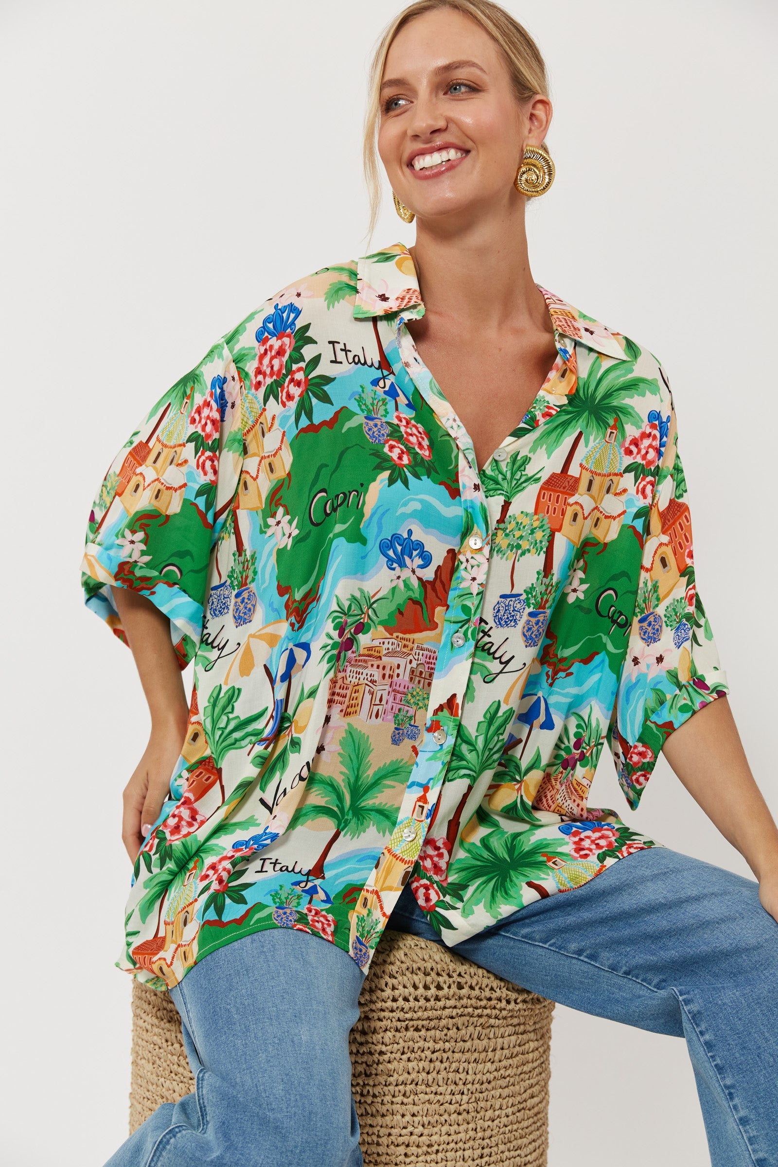 Isola Shirt - Capri