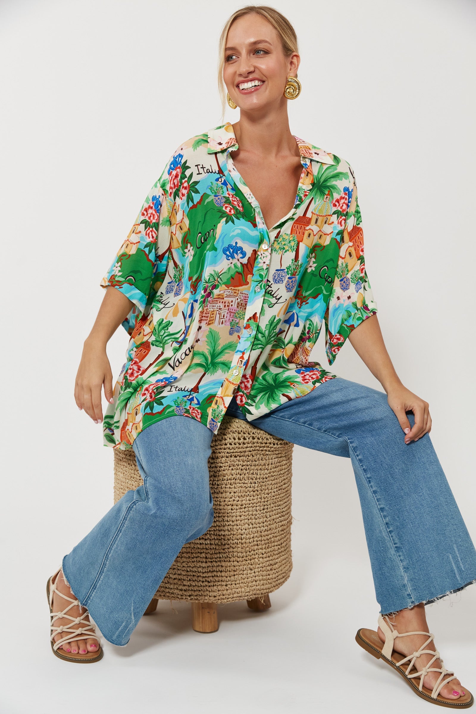 Isola Shirt - Capri