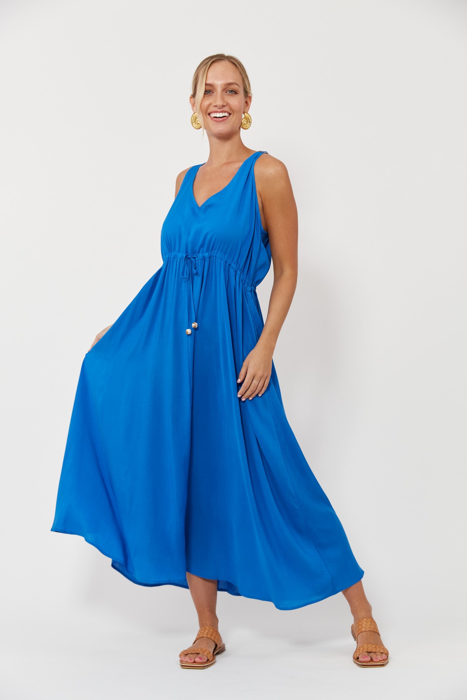 Isola Tank Maxi Dress - Baia