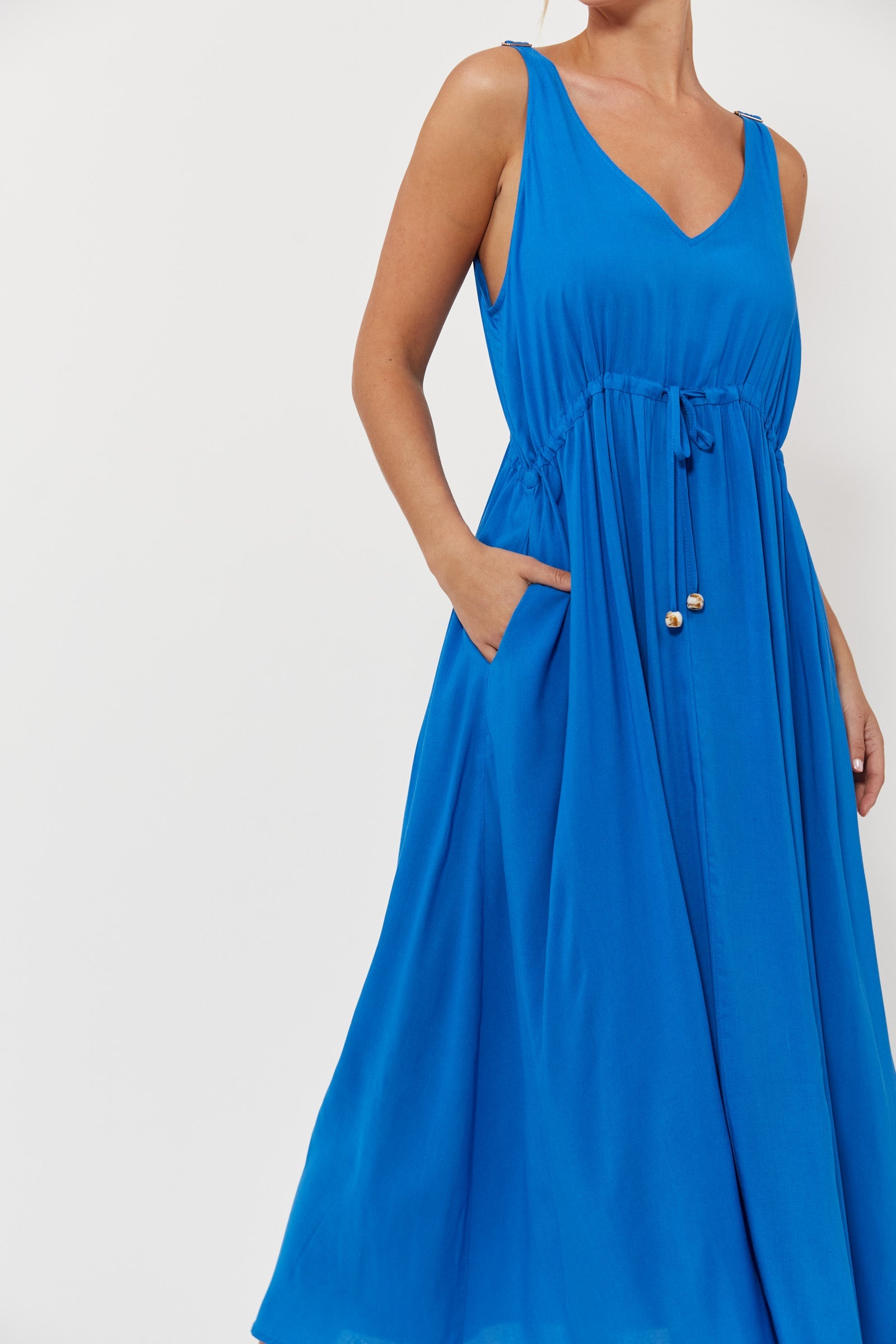 Isola Tank Maxi Dress - Baia
