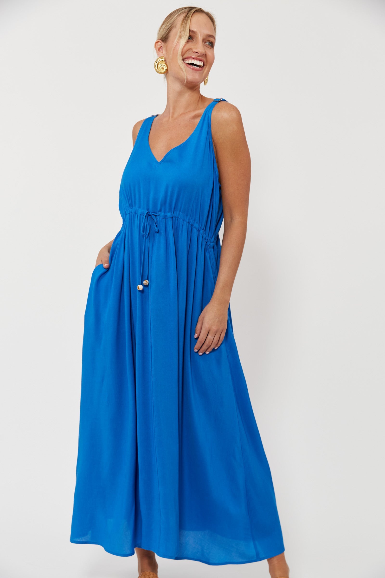Isola Tank Maxi Dress - Baia