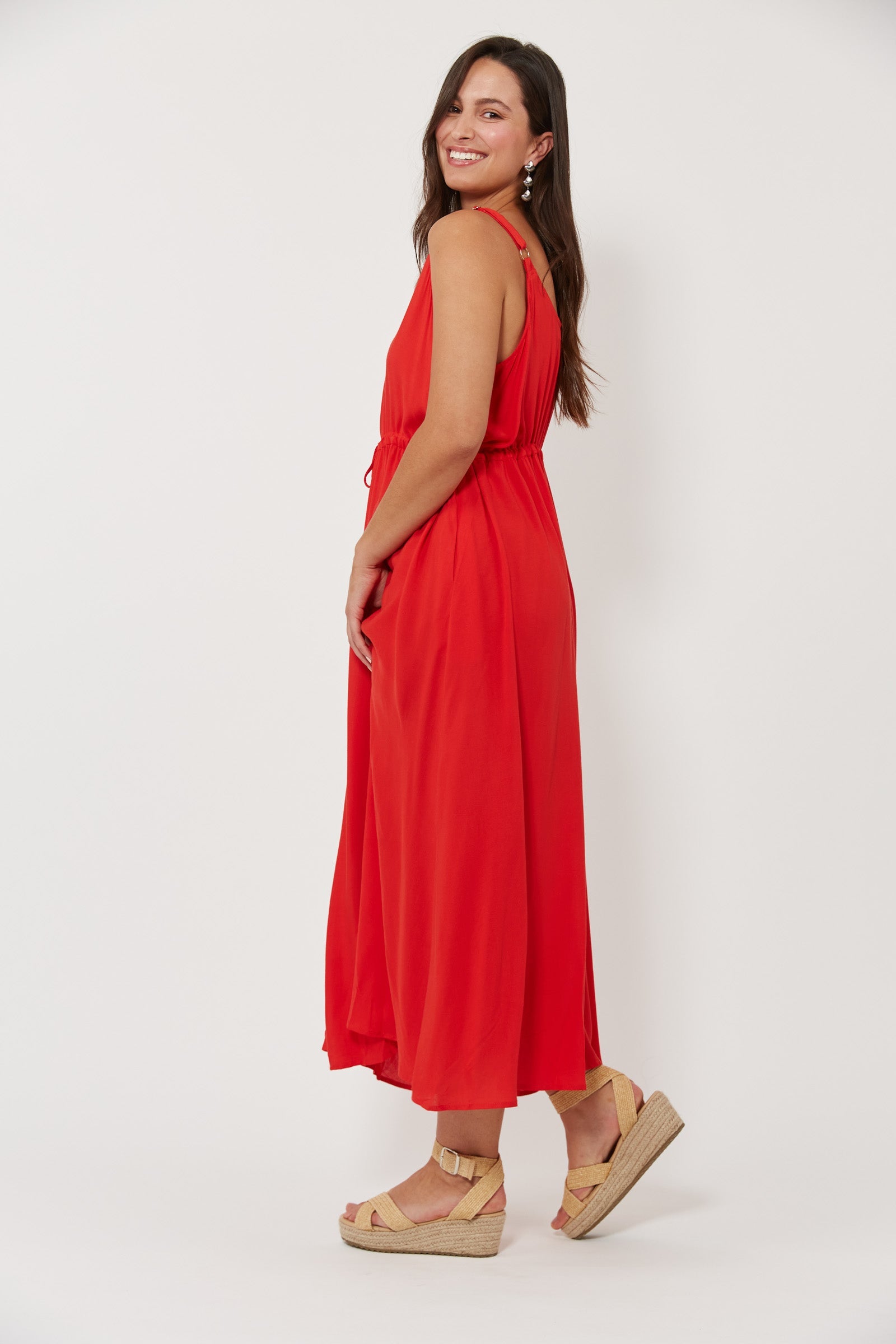 Isola Tank Maxi Dress - Negroni