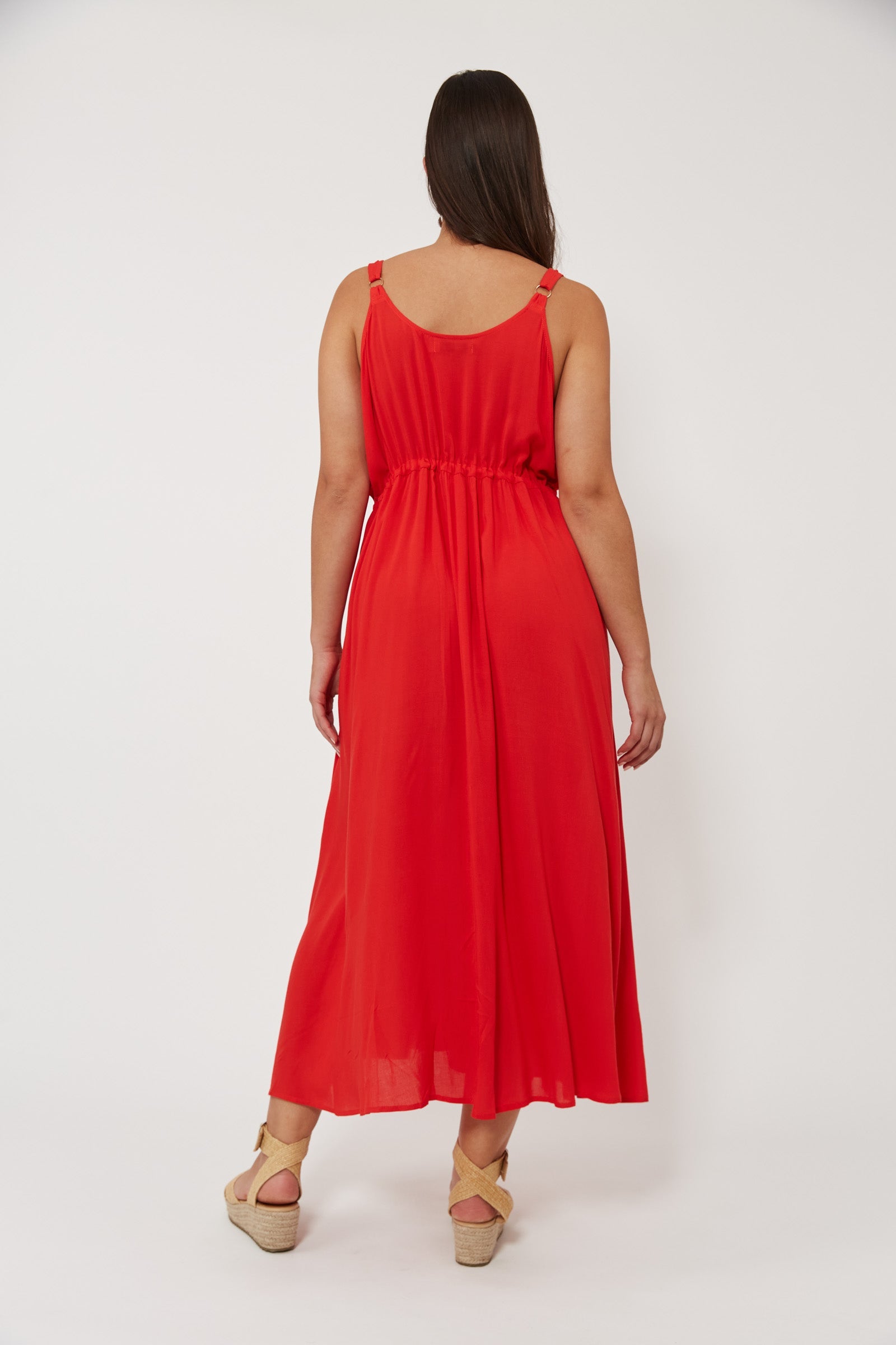 Isola Tank Maxi Dress - Negroni