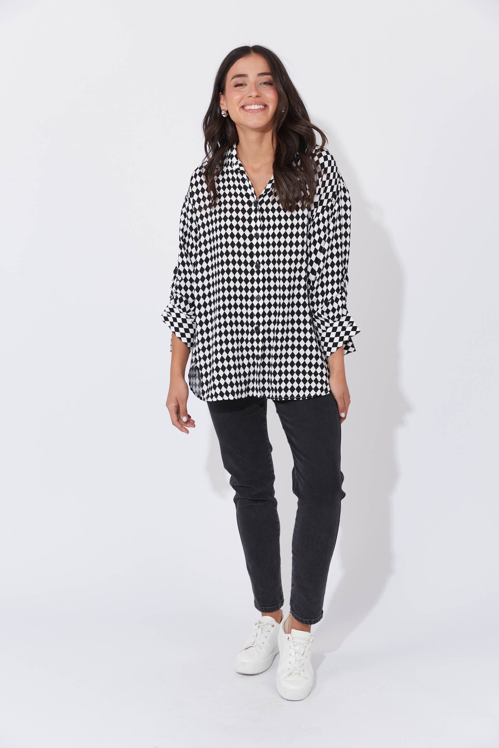 Casablanca Shirt - White/Kohl
