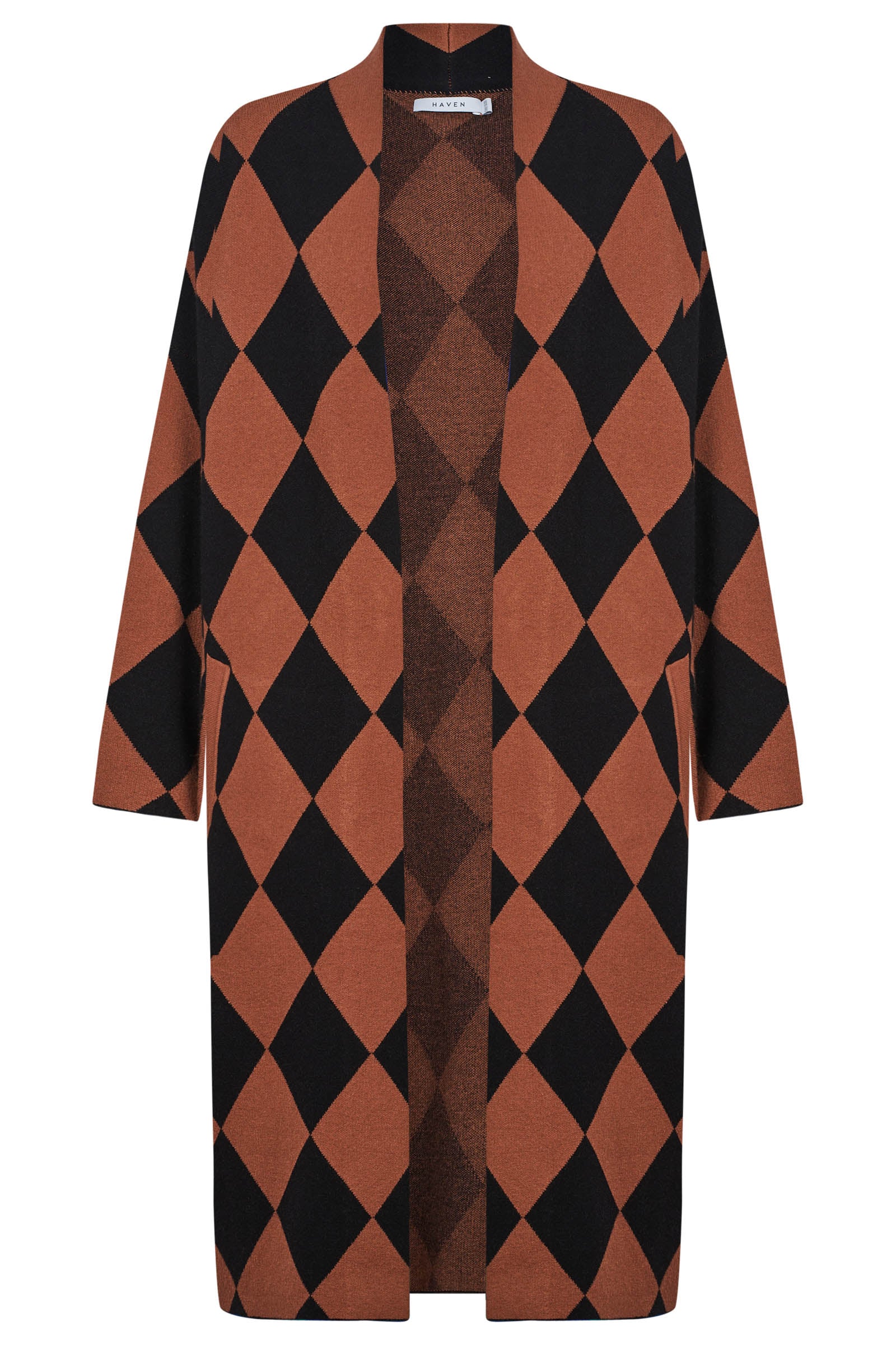 Casablanca Cardigan - Kohl/Dune