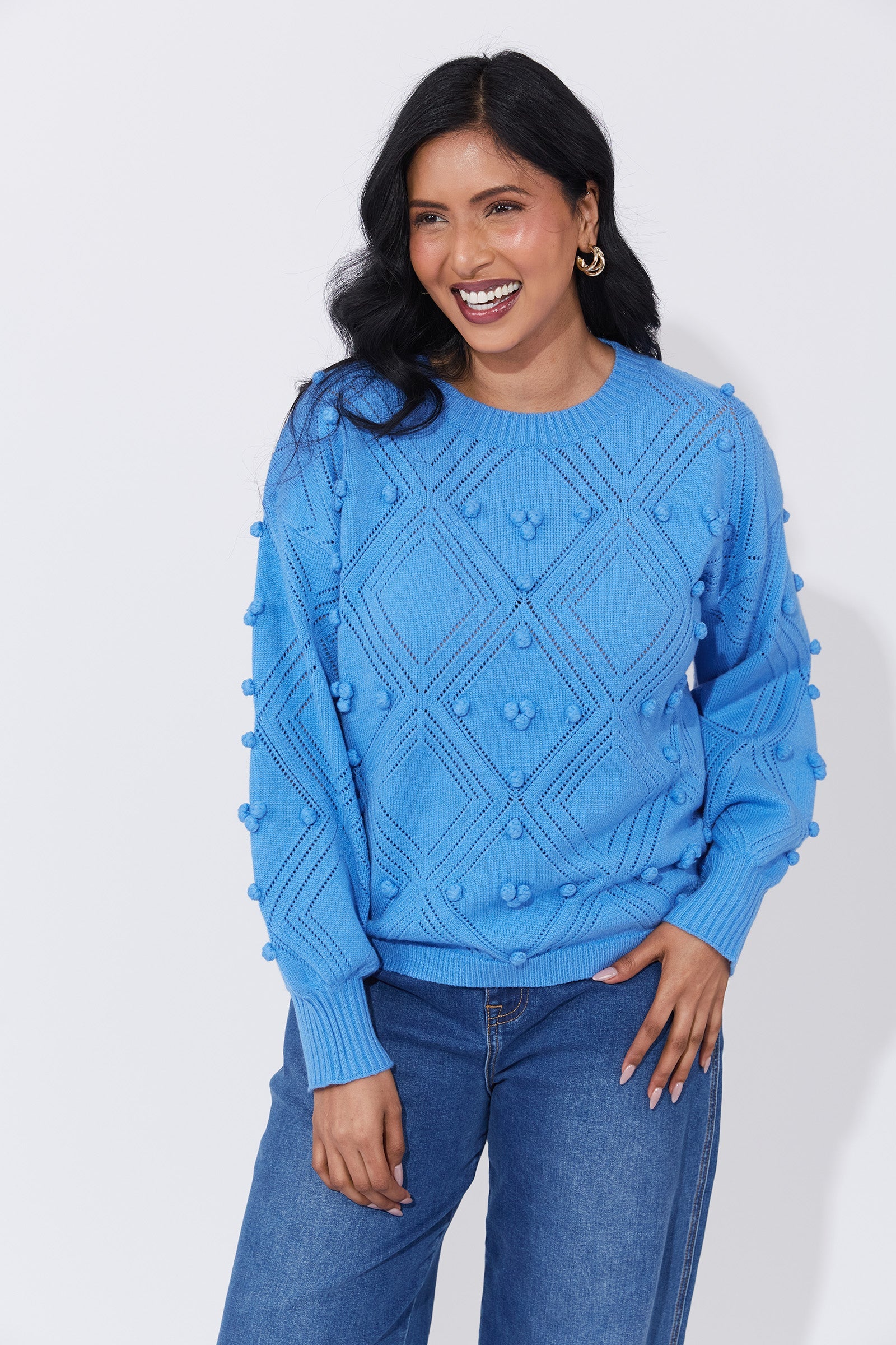 Corfu Jumper - Blue
