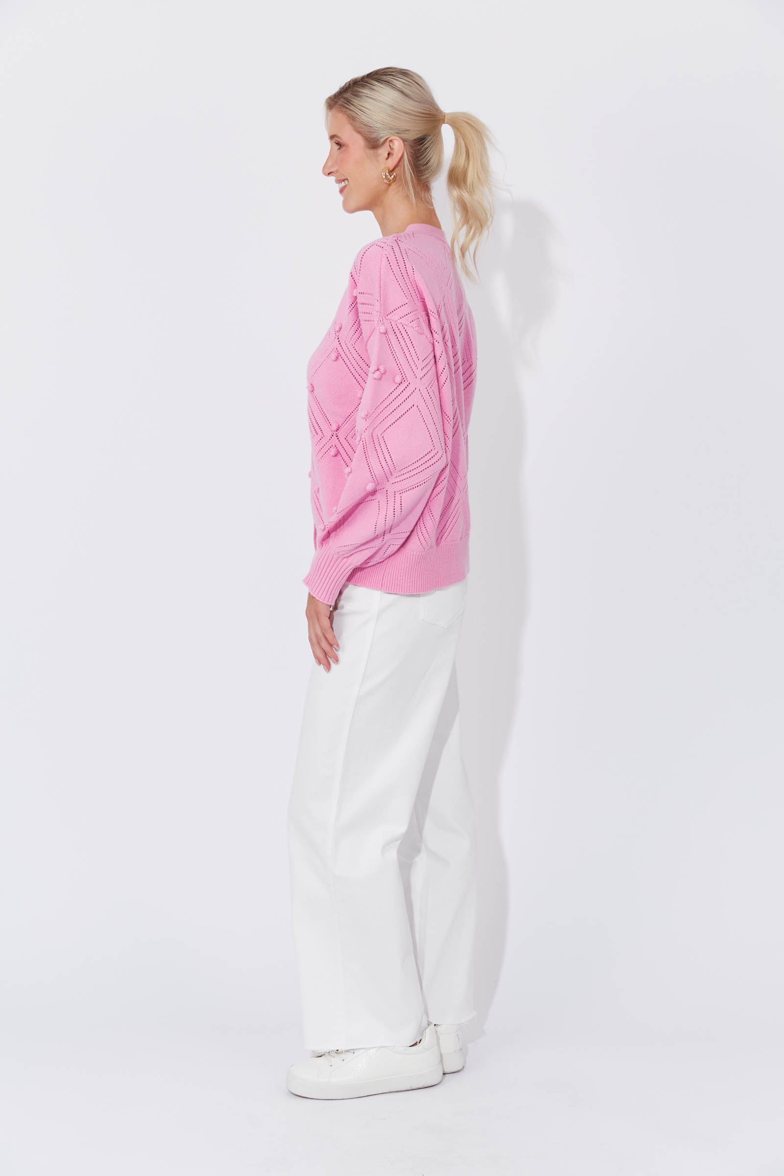 Corfu Cardigan - Musk
