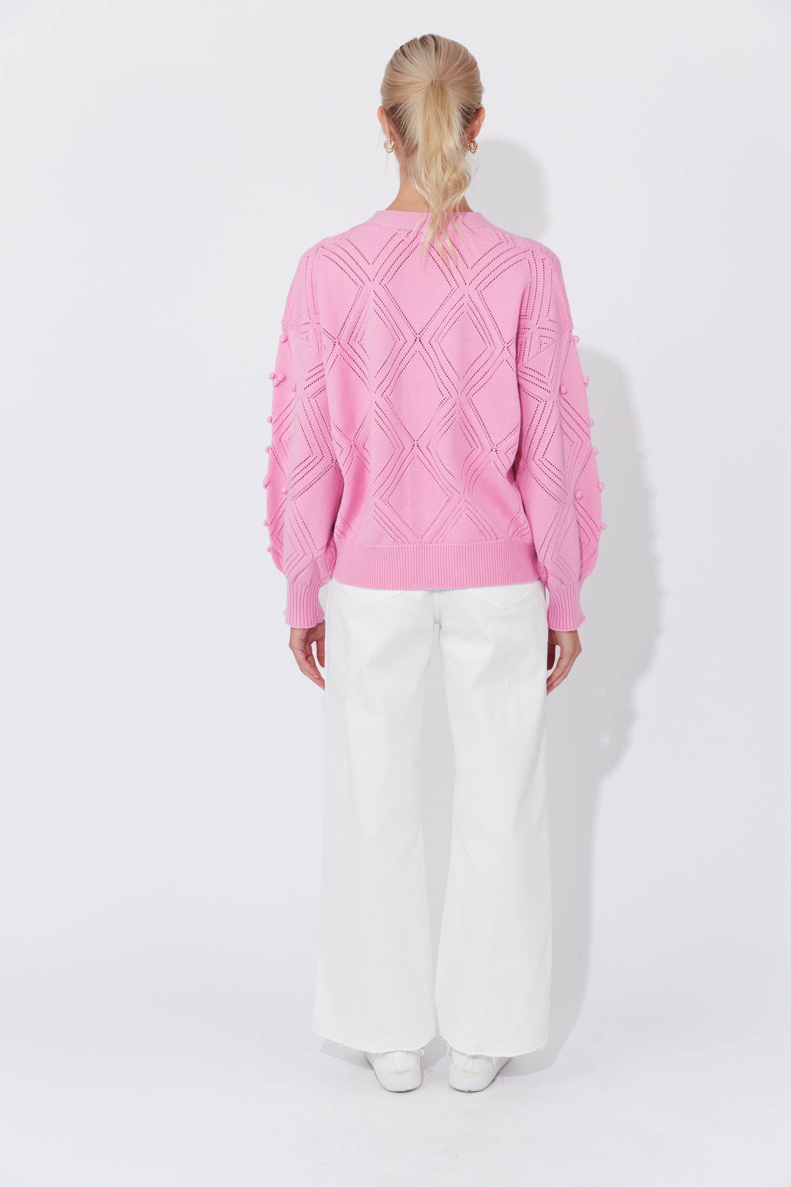 Corfu Cardigan - Musk