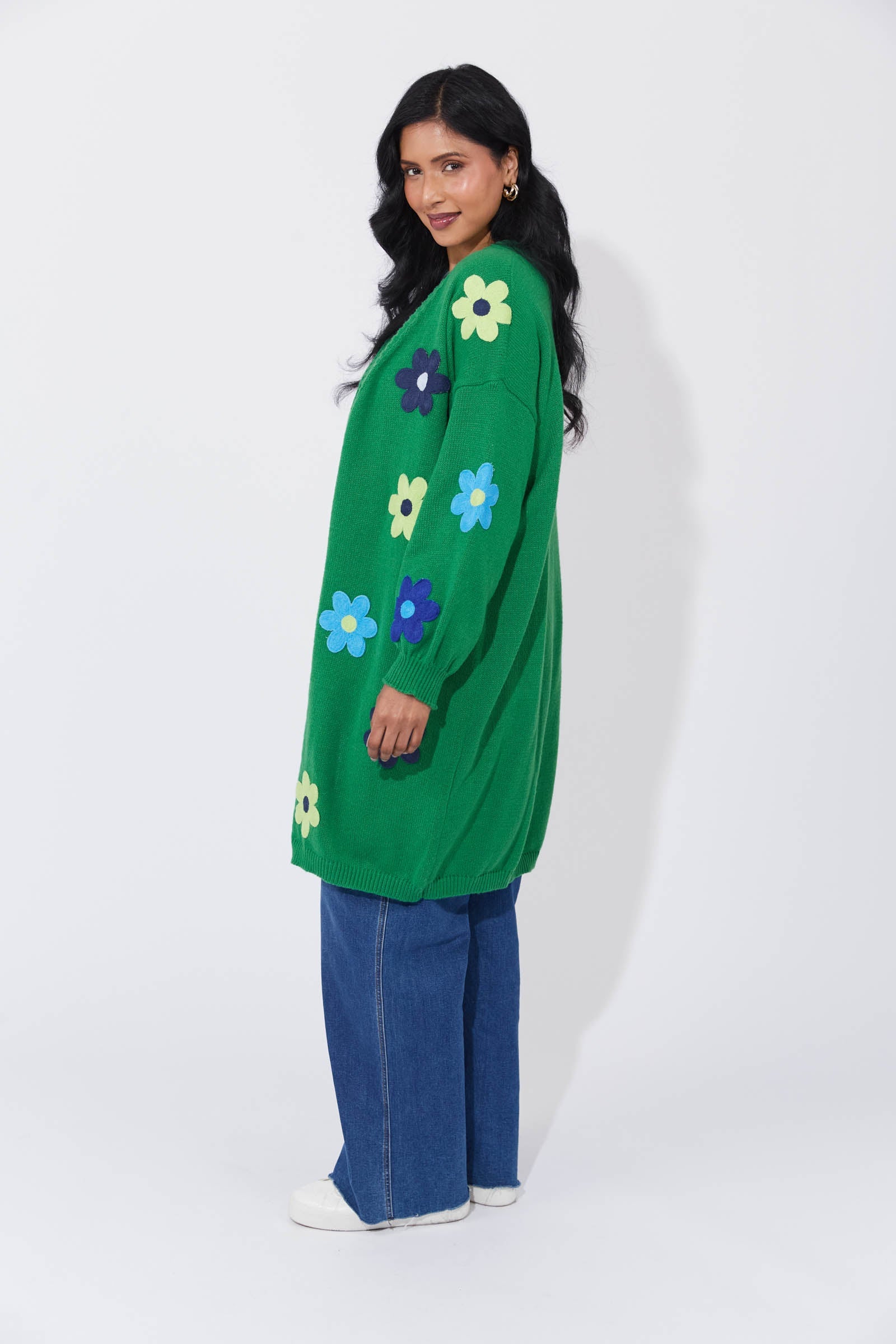 Delphi Cardigan - Blue/Oasis