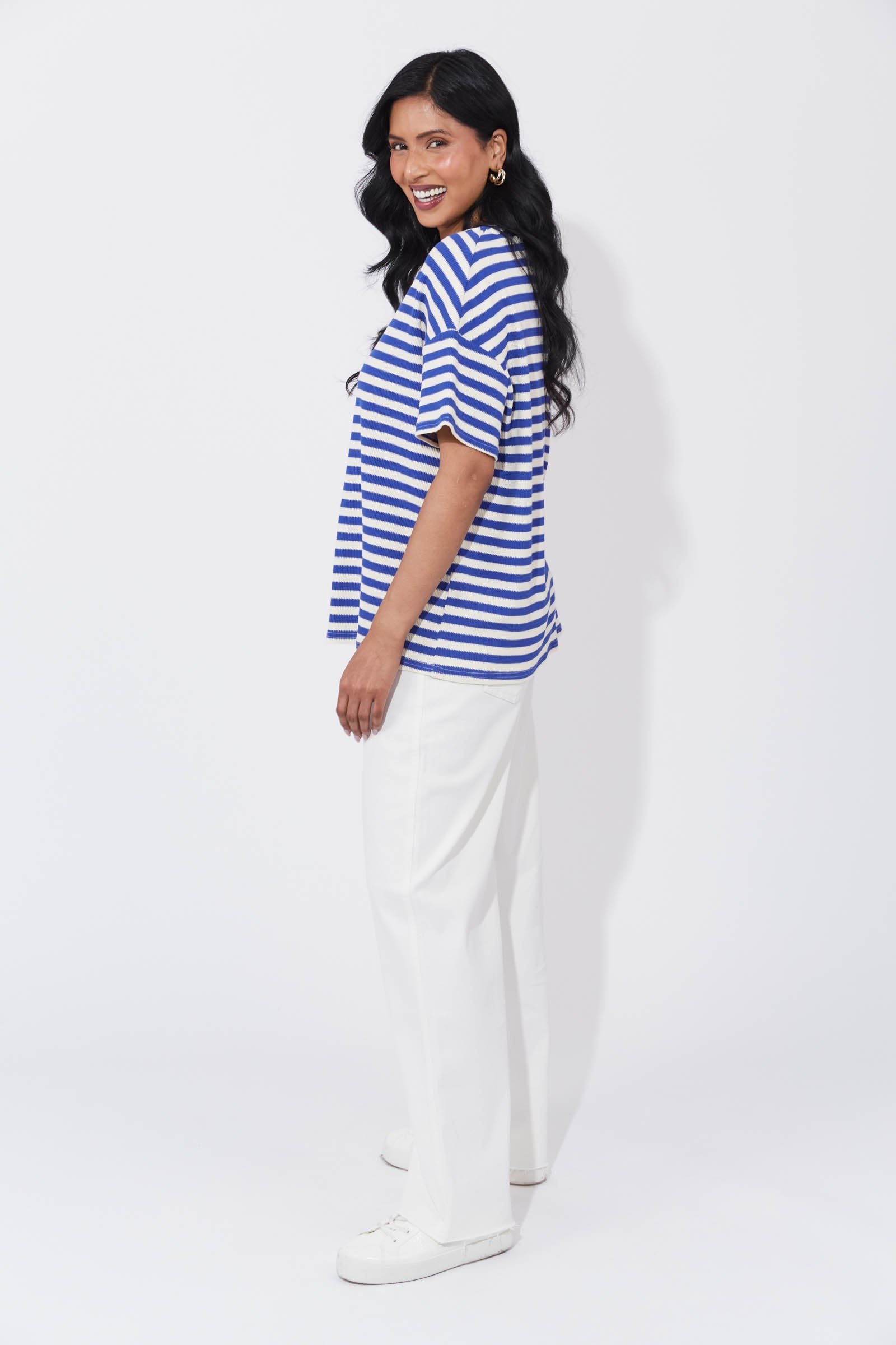 La Paz Tshirt - Cobalt