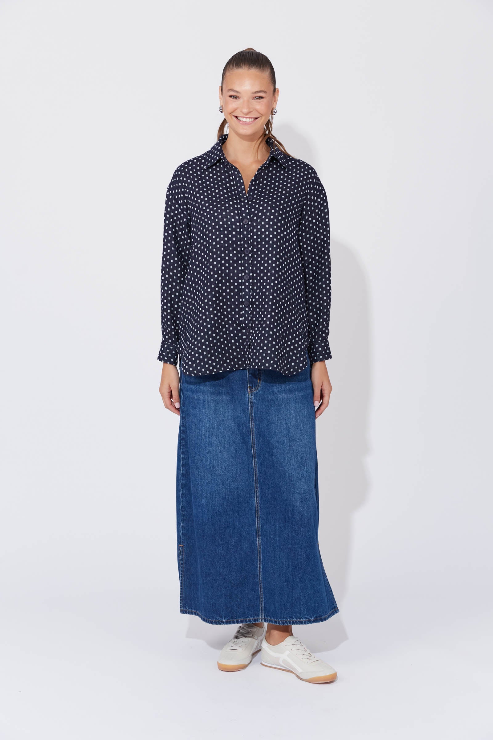 Vanuatu Shirt - Navy