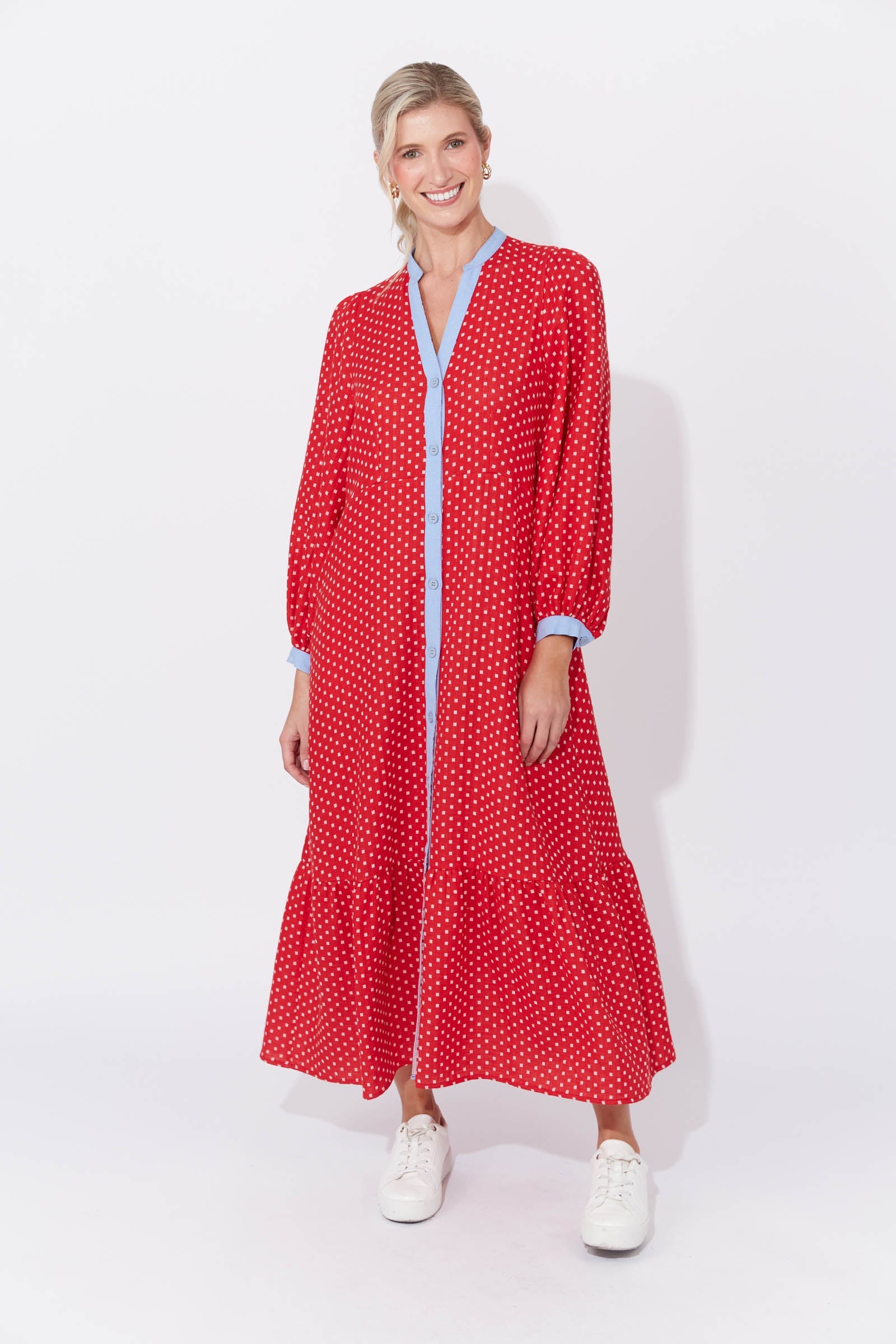 Vanuatu Dress - Chilli