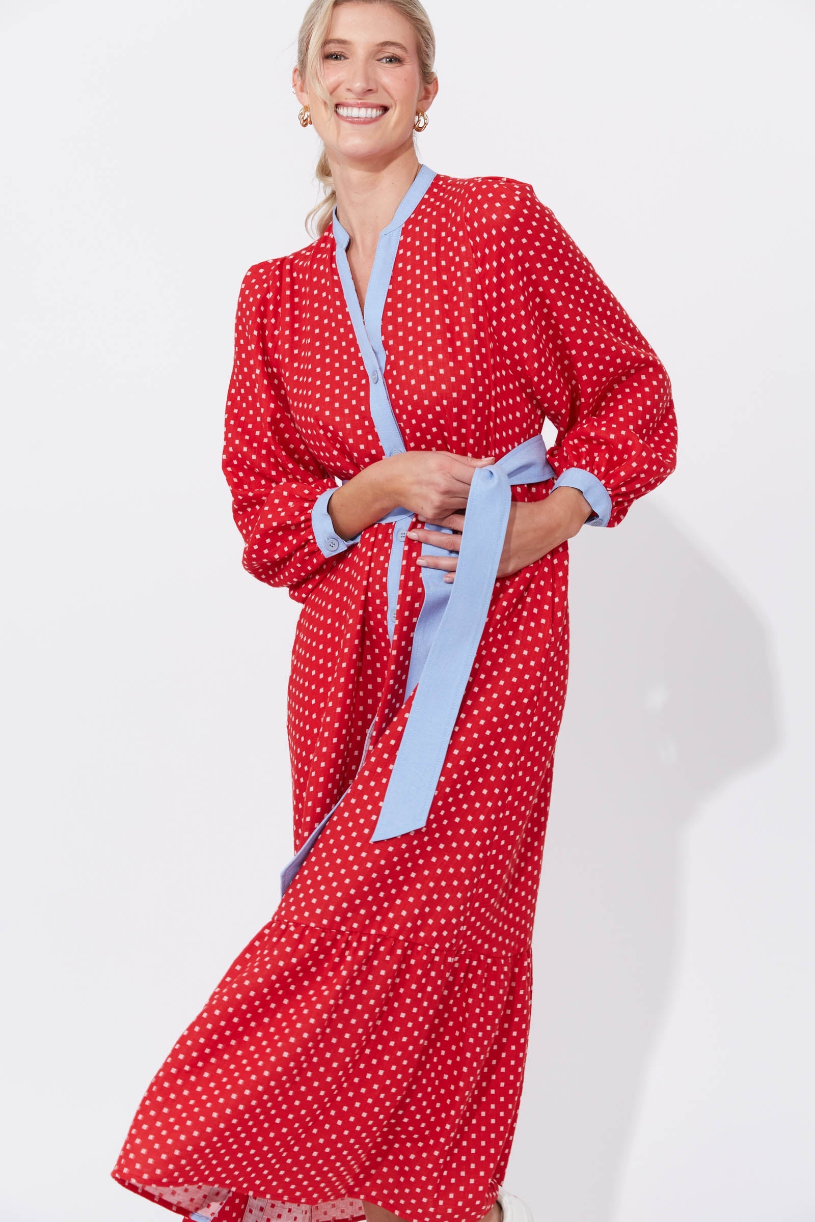 Vanuatu Dress - Chilli