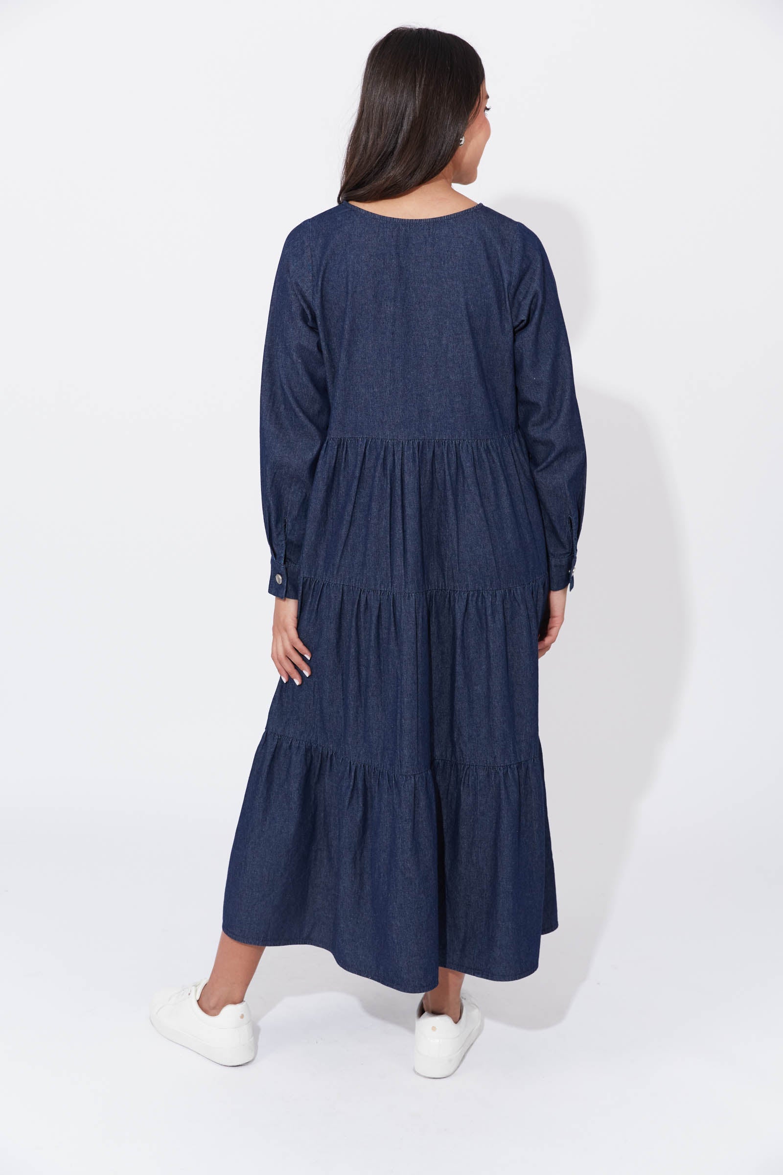 Austin Denim Maxi - Indigo