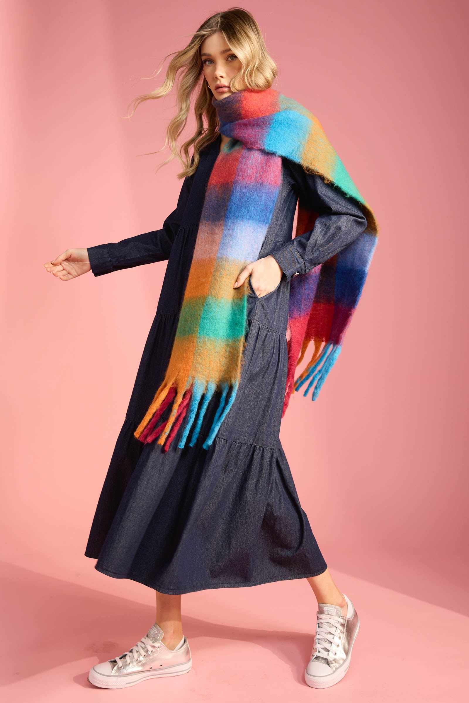 Austin Denim Maxi - Indigo