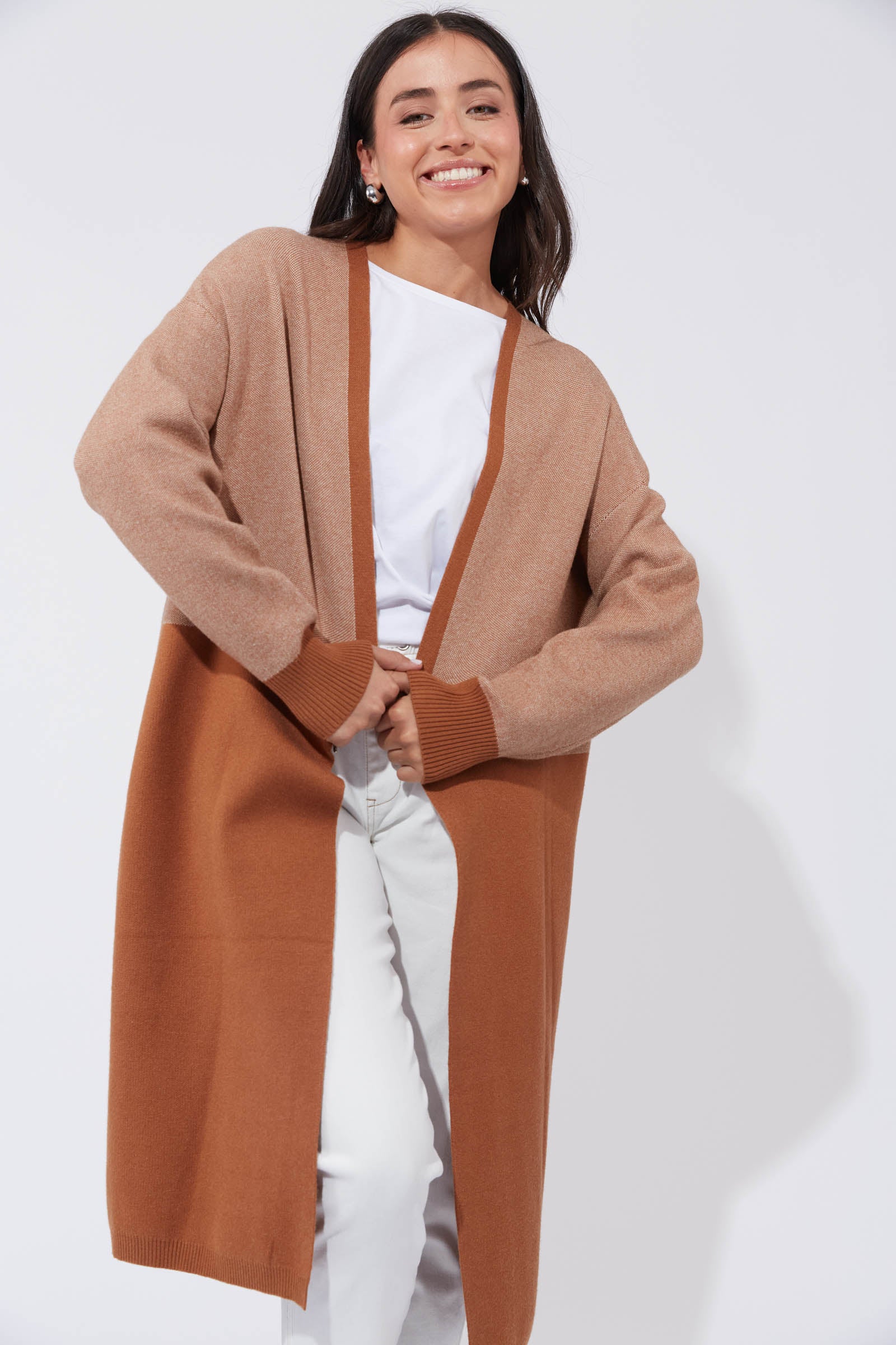 Cyprus Cardigan - Sand/Dune