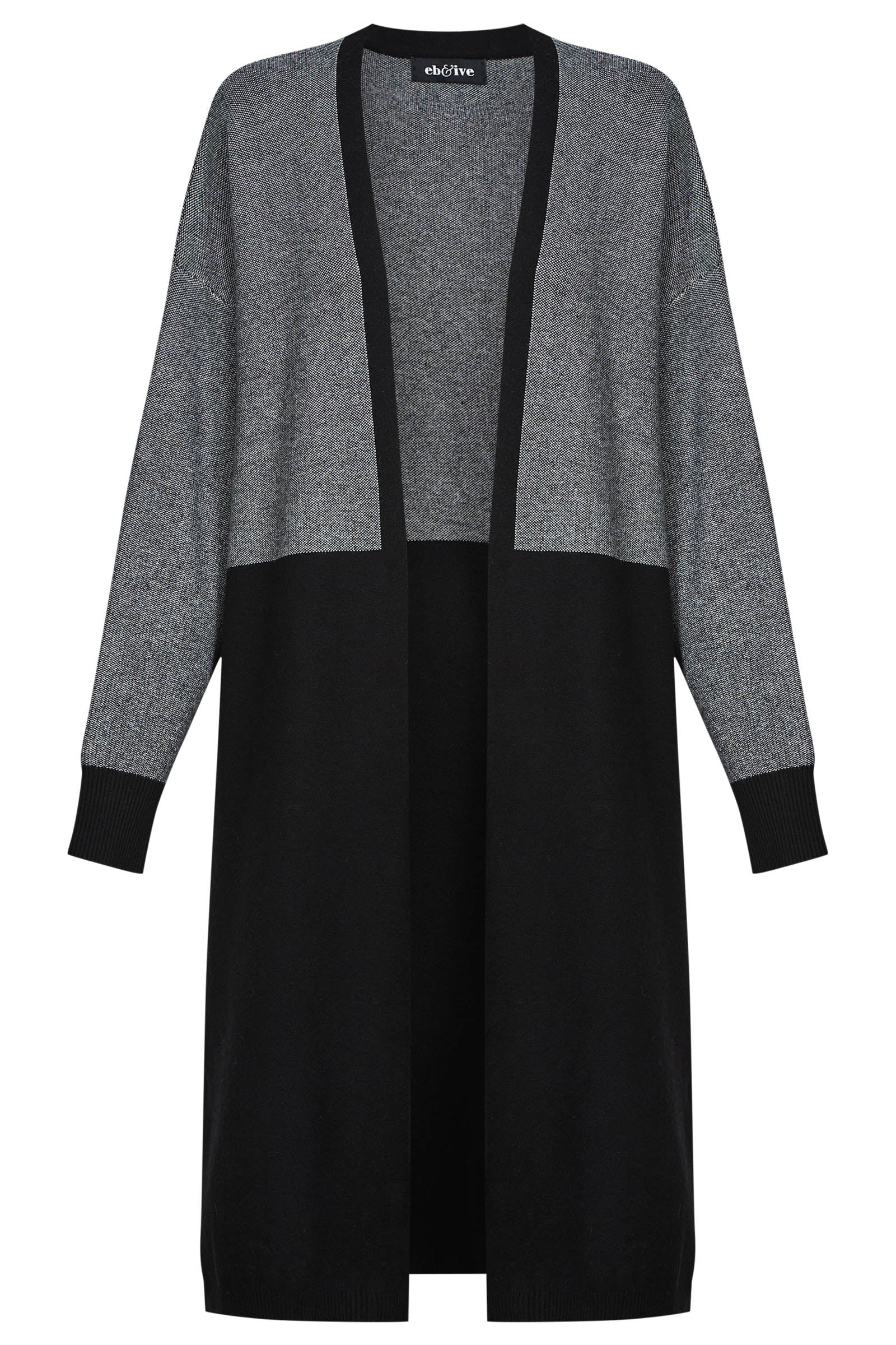 Cyprus Cardigan - White/Kohl