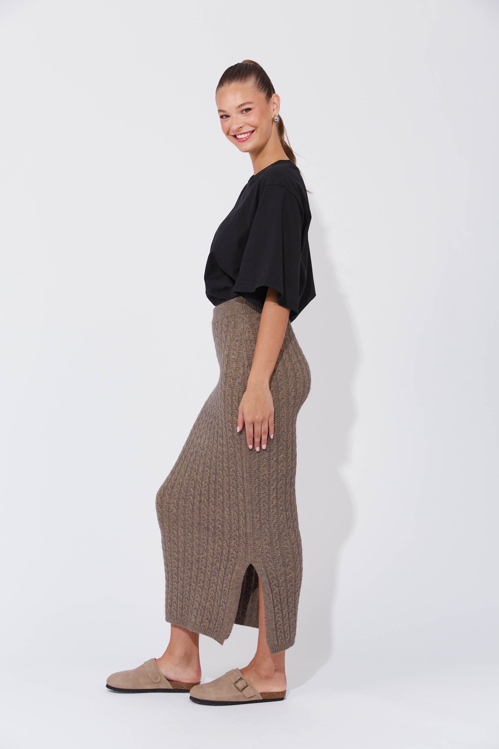 Cadiz Knit Skirt - Marle