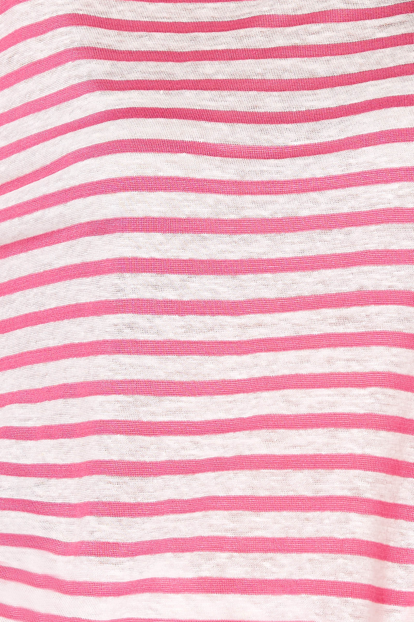 Intrepid Stripe Tshirt - Candy - eb&ive Clothing - Top Tshirt 3/4 Sleeve Linen