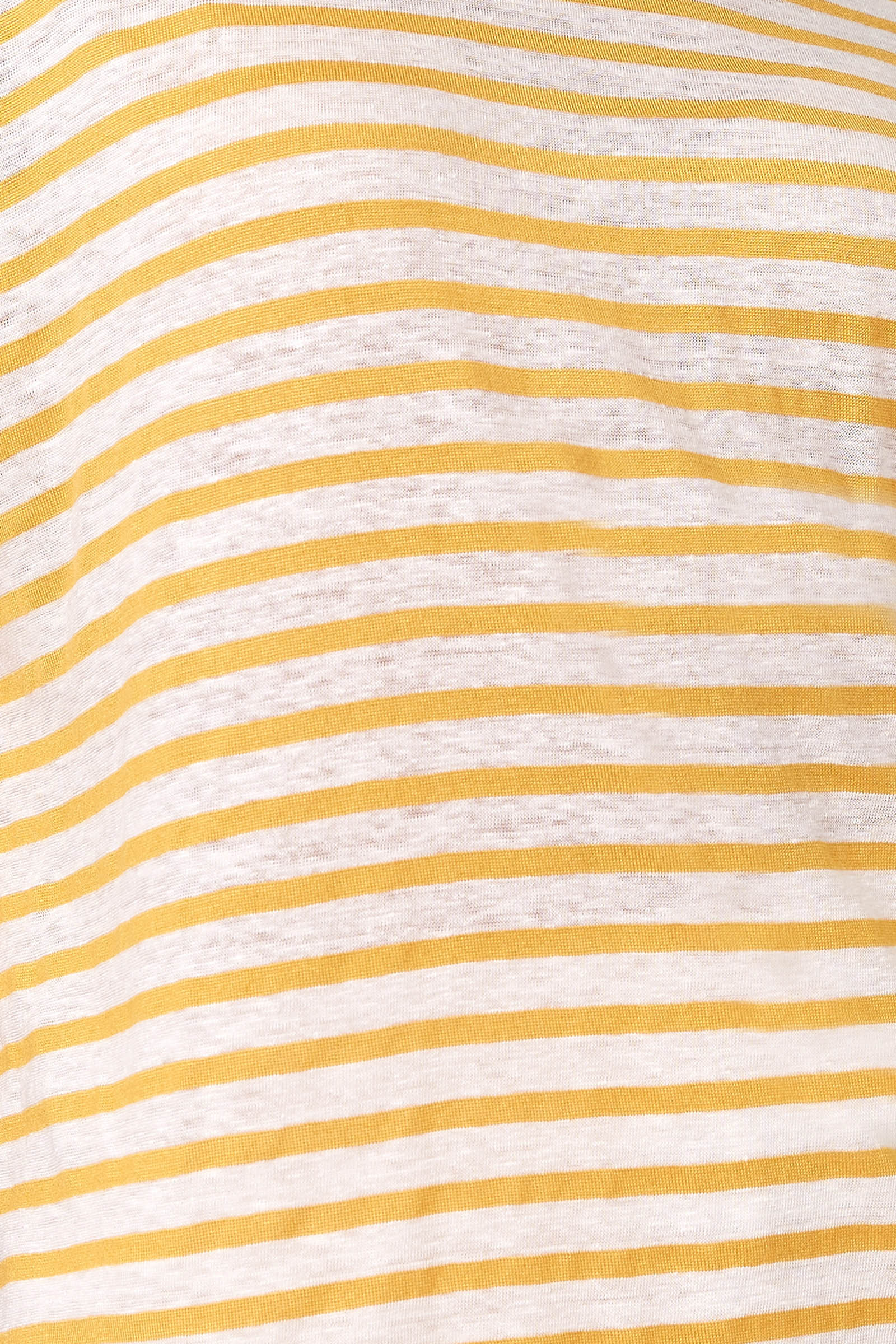 Intrepid Stripe Tshirt - Honey - eb&ive Clothing - Top Tshirt 3/4 Sleeve Linen