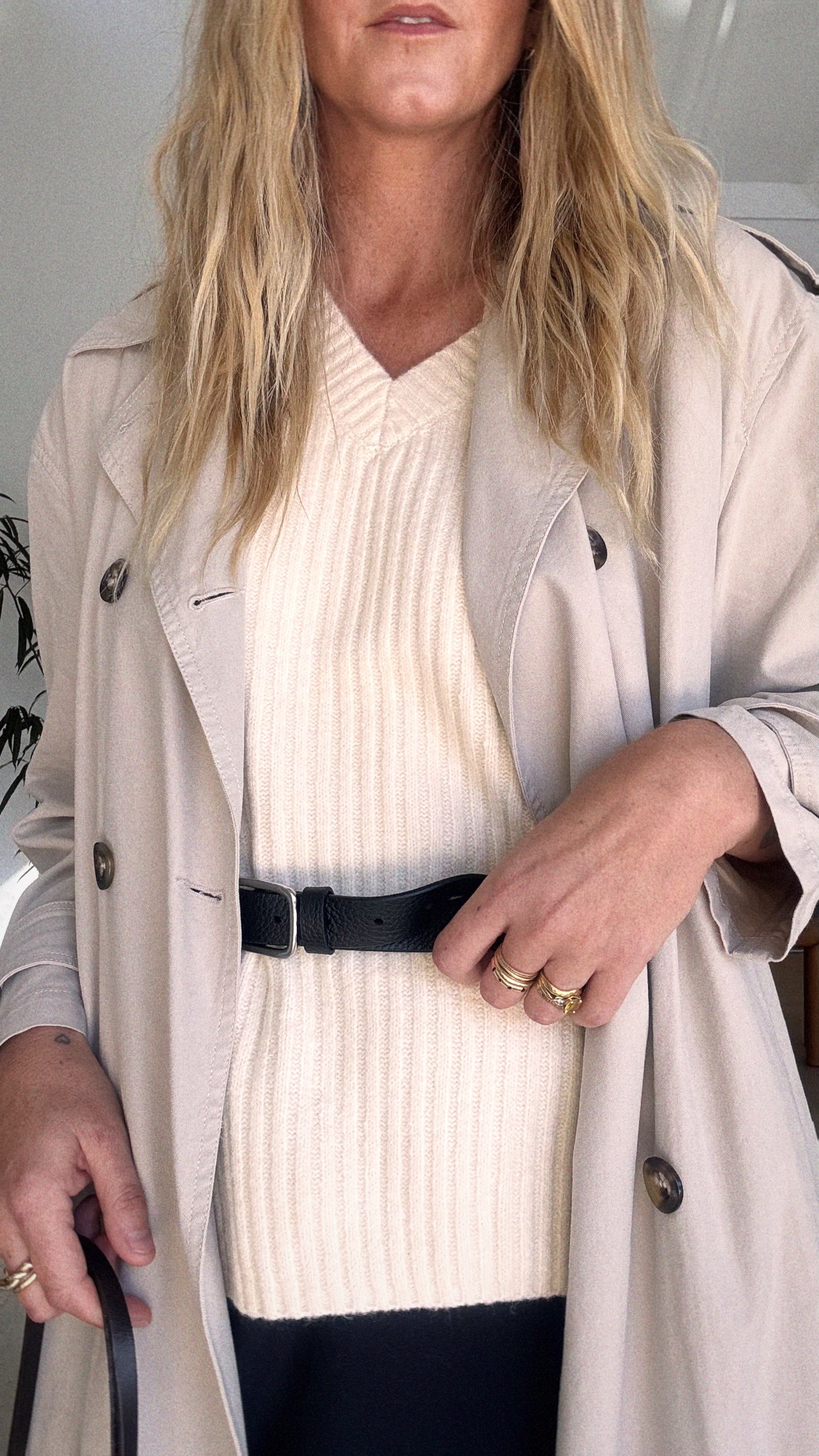 Miru Knit Vest - Canvas